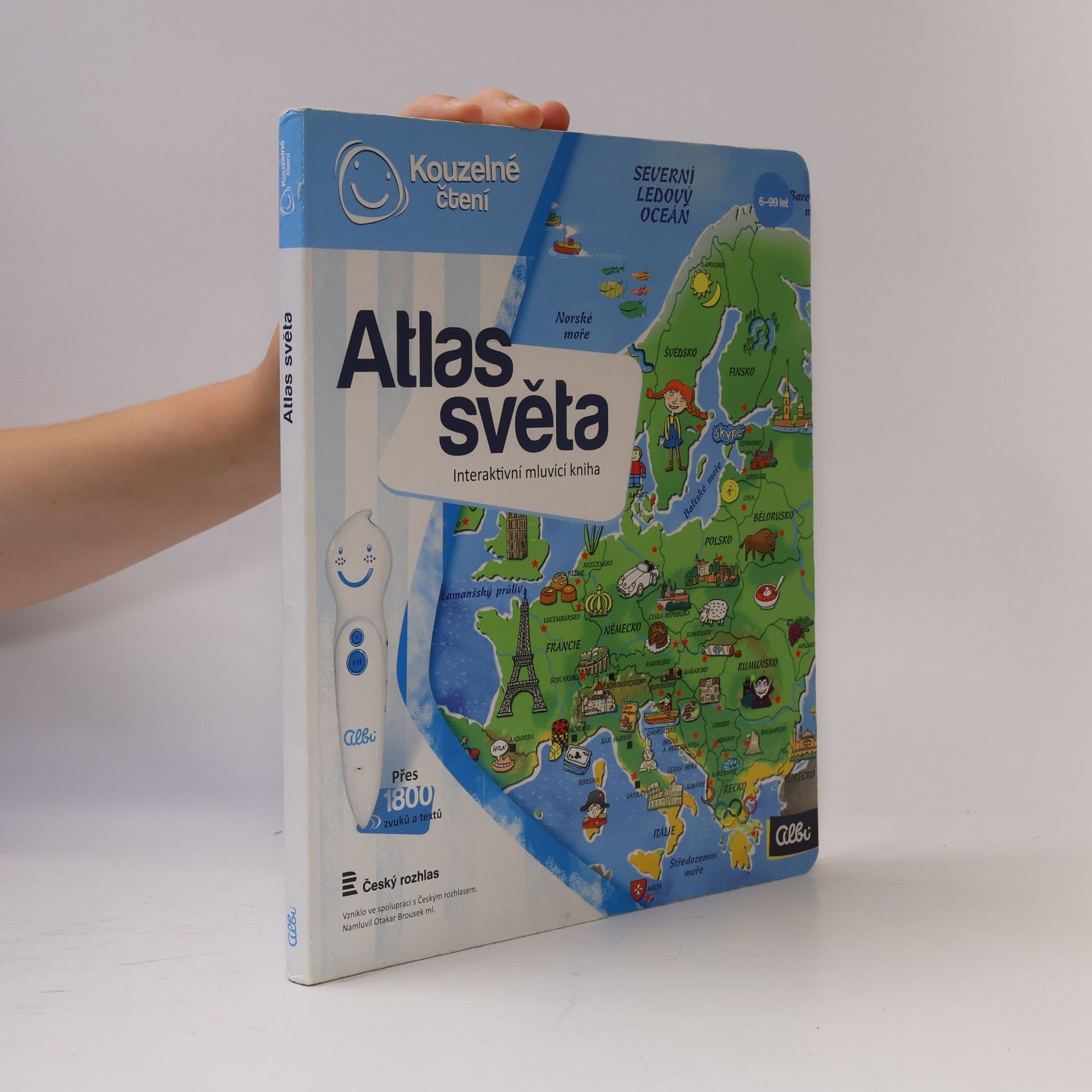 Atlas světa. Interaktivní mluvící kniha