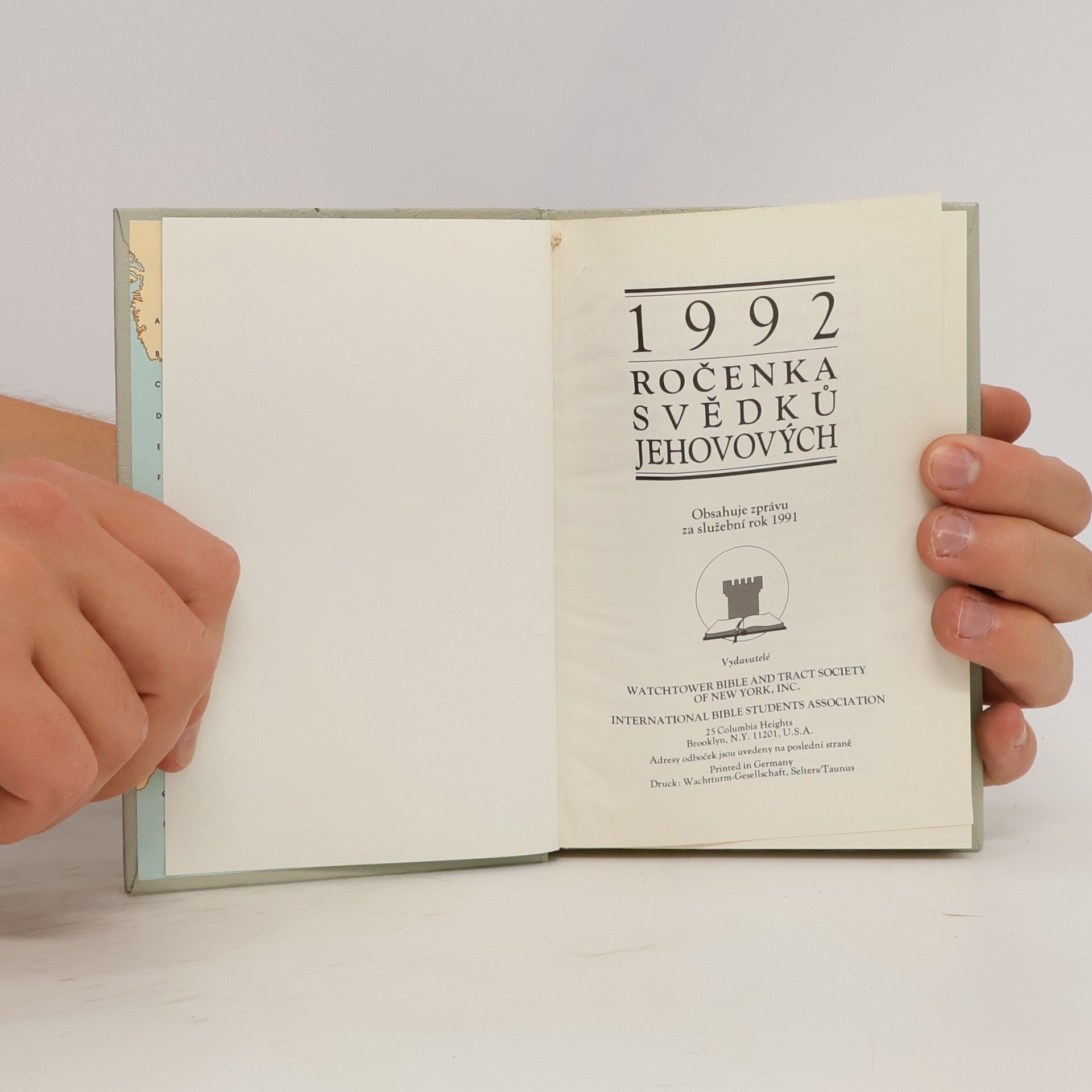 Kolektiv autorů Ročenka svědků Jehovových 1992