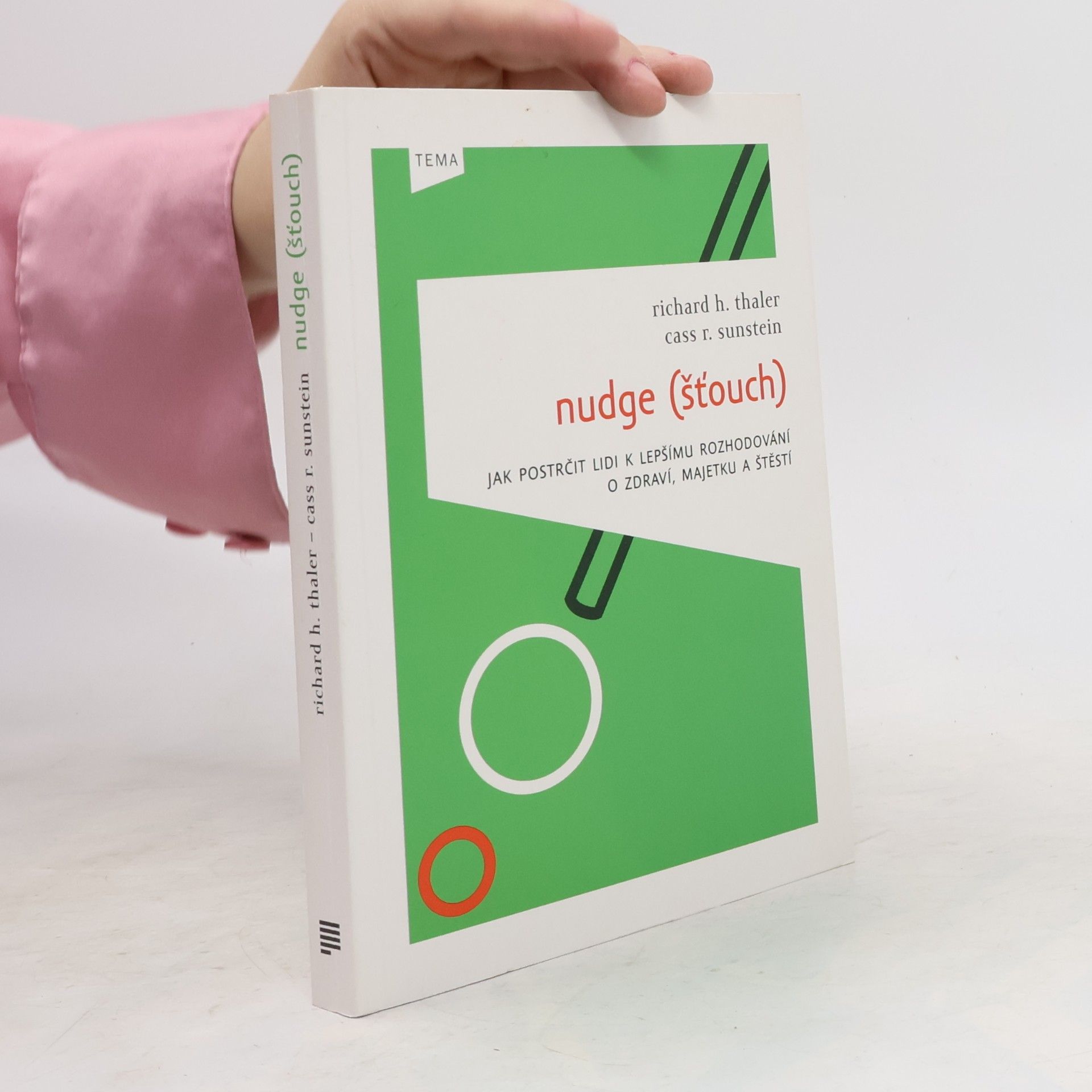 Richard Taler Nudge (Šťouch). Jak postrčit lidi k lepšímu rozhodování o zdraví, majetku a štěstí