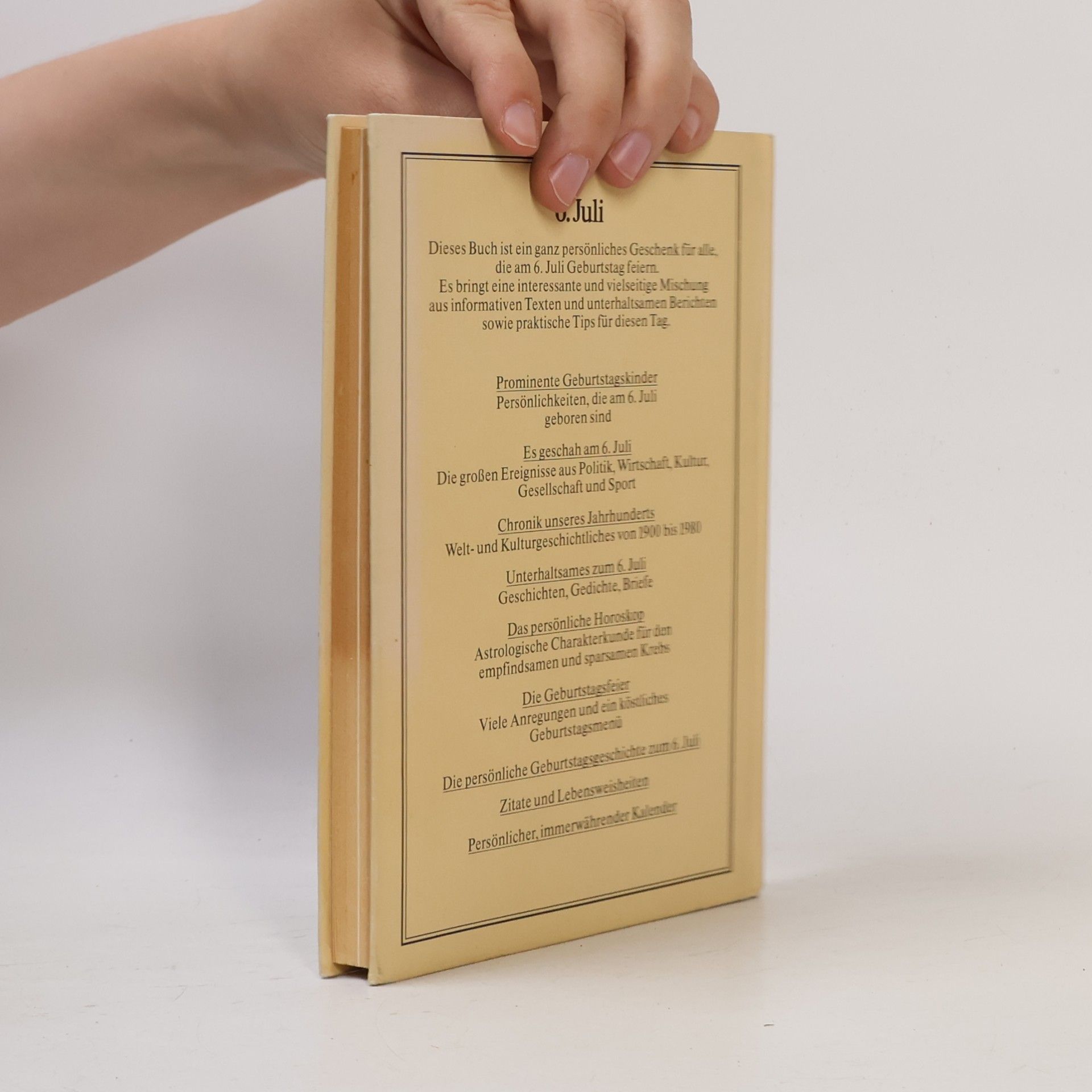 Autorenkollektiv Das persönliche Geburtstagsbuch