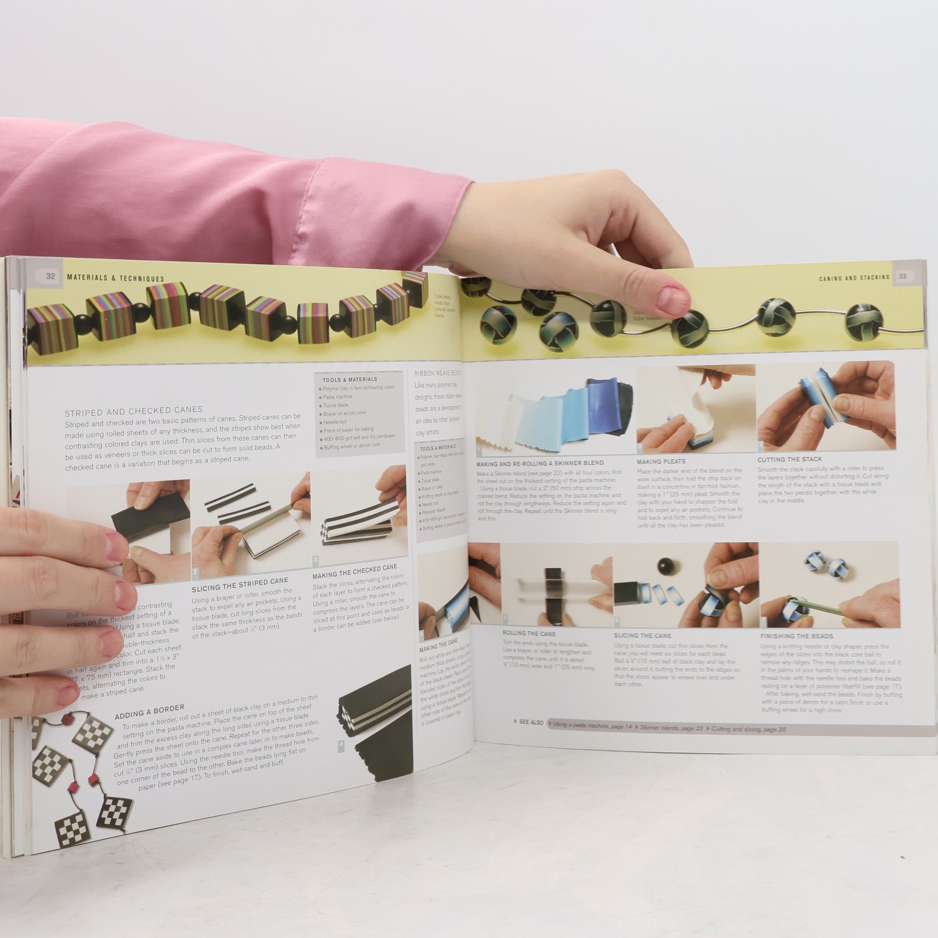 Carol Blackburn Making polymer clay beads