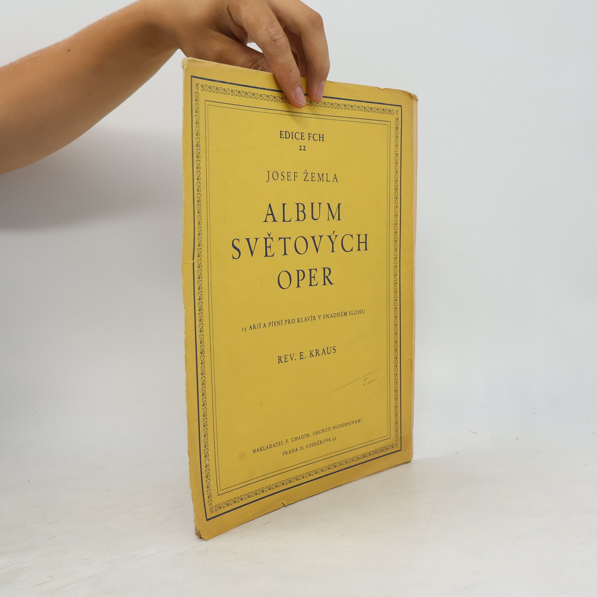 Josef Žemla Album světových oper