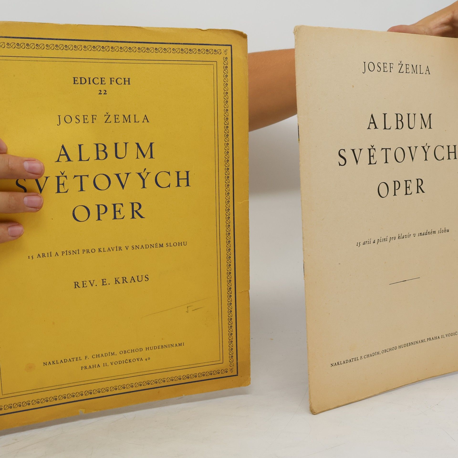 Josef Žemla Album světových oper