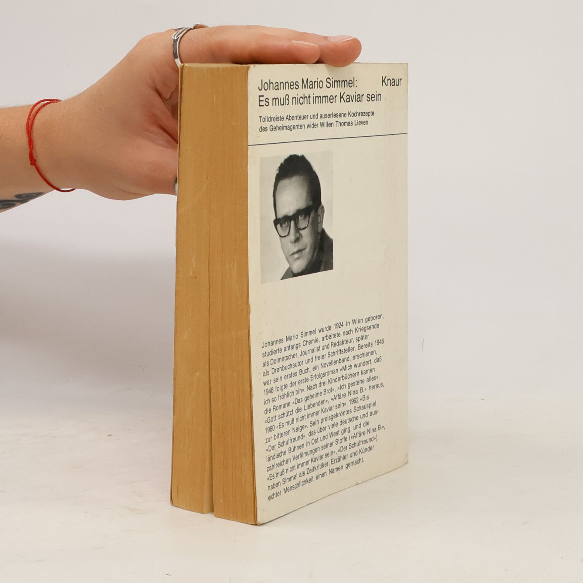 Johannes Mario Simmel Es muss nicht immer Kaviar sein