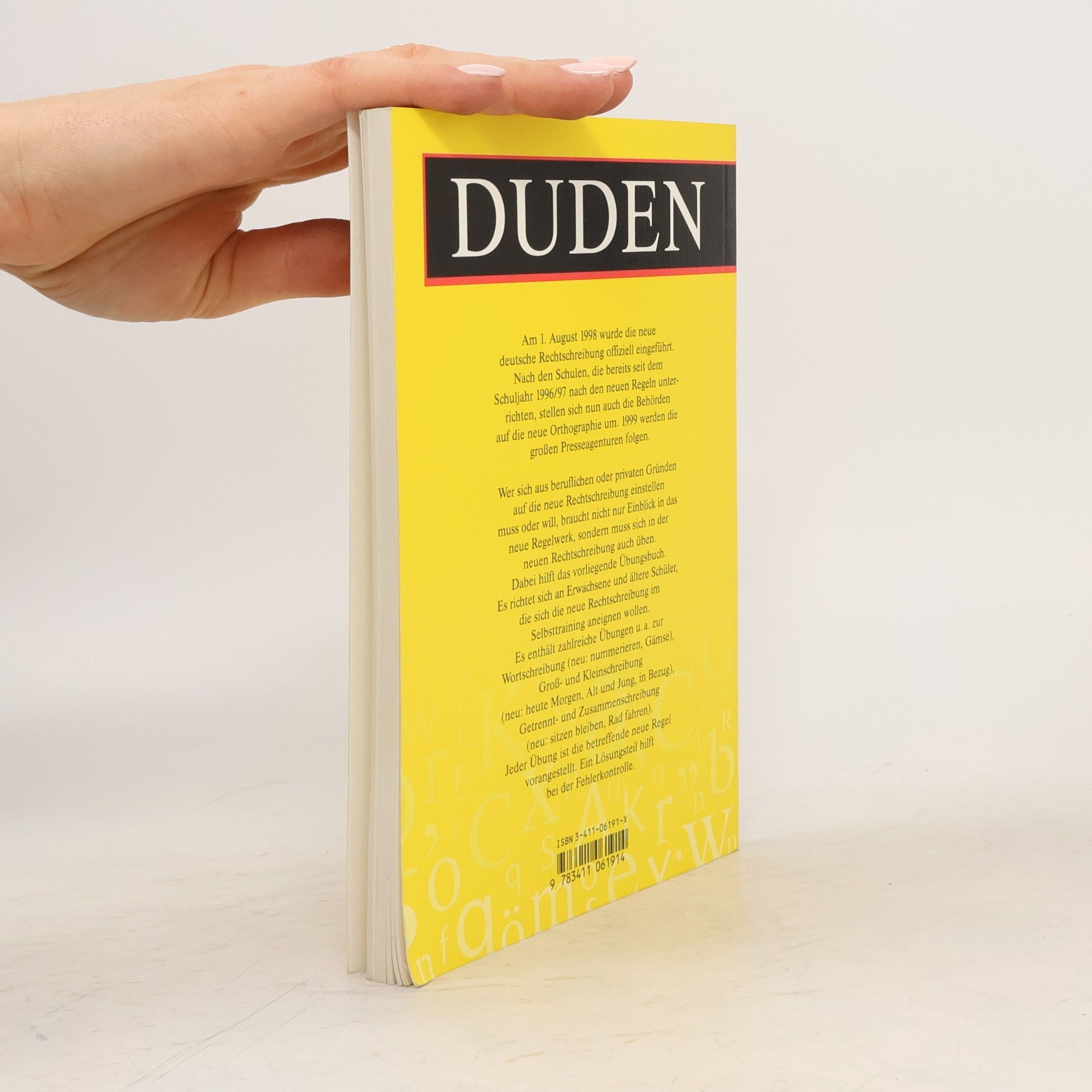 Ulrich Püschel Duden, Wie schreibt man jetzt?