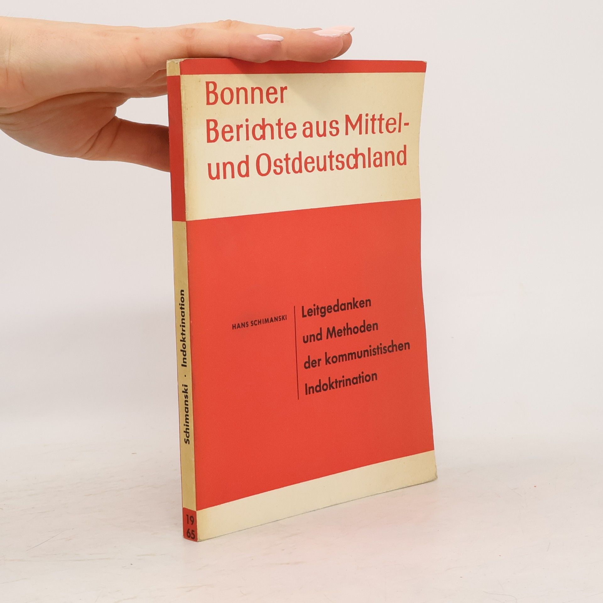 Bonner Berichte aus Mittel und Ostdeutchland