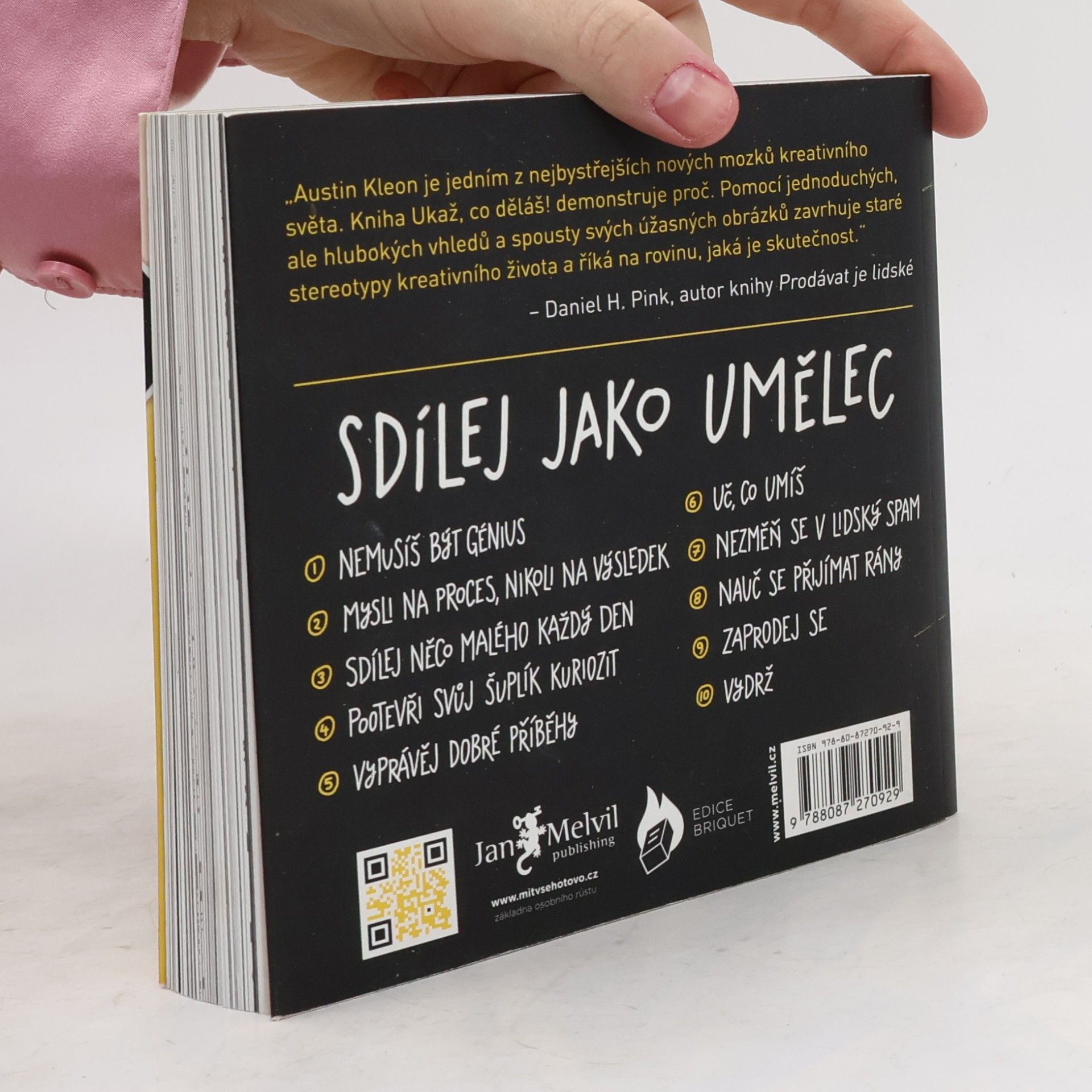 Austin Kleon Ukaž, co děláš! 10 způsobů, jak sdílet svou kreativitu a nechat se objevit