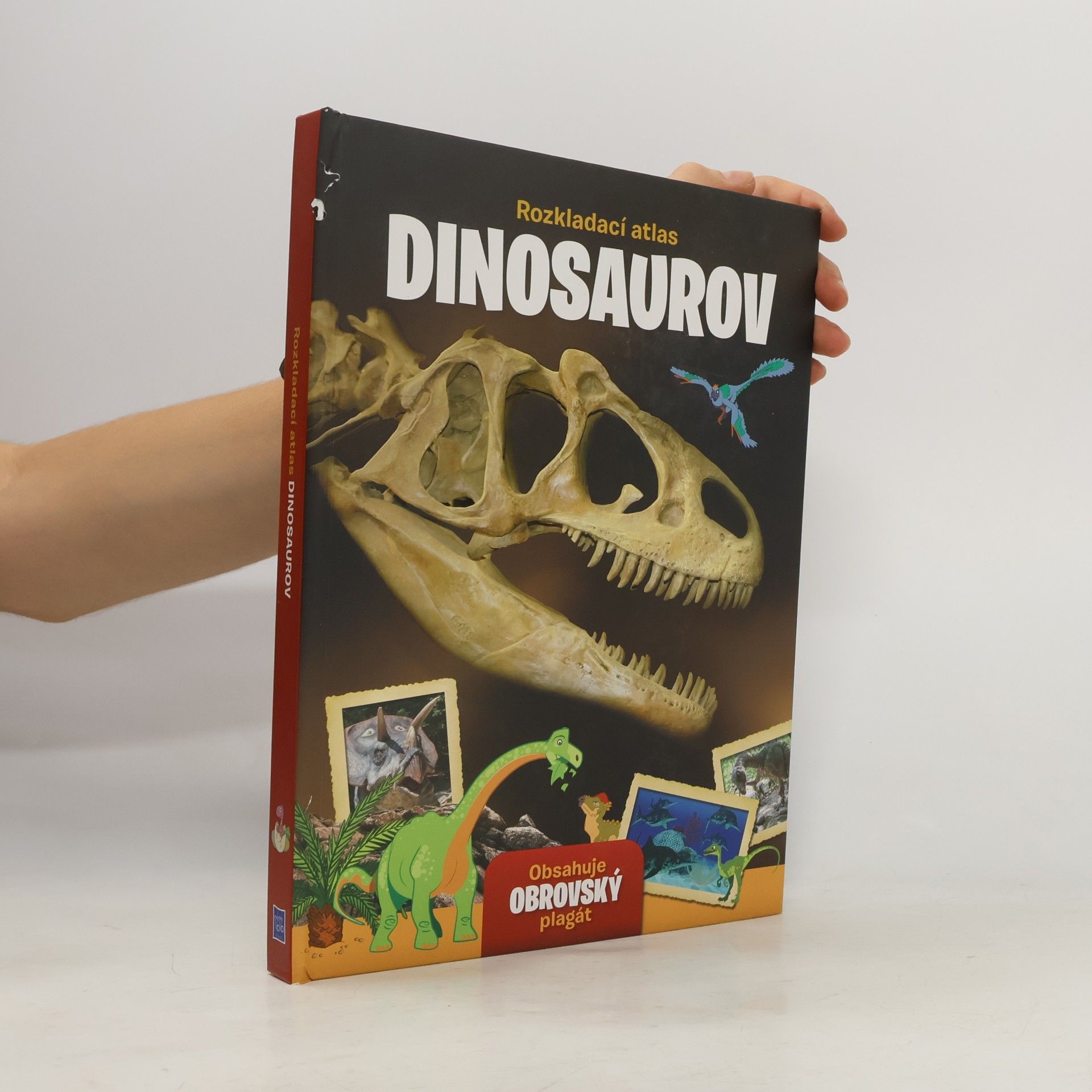 Rozkladací atlas Dinosaurov