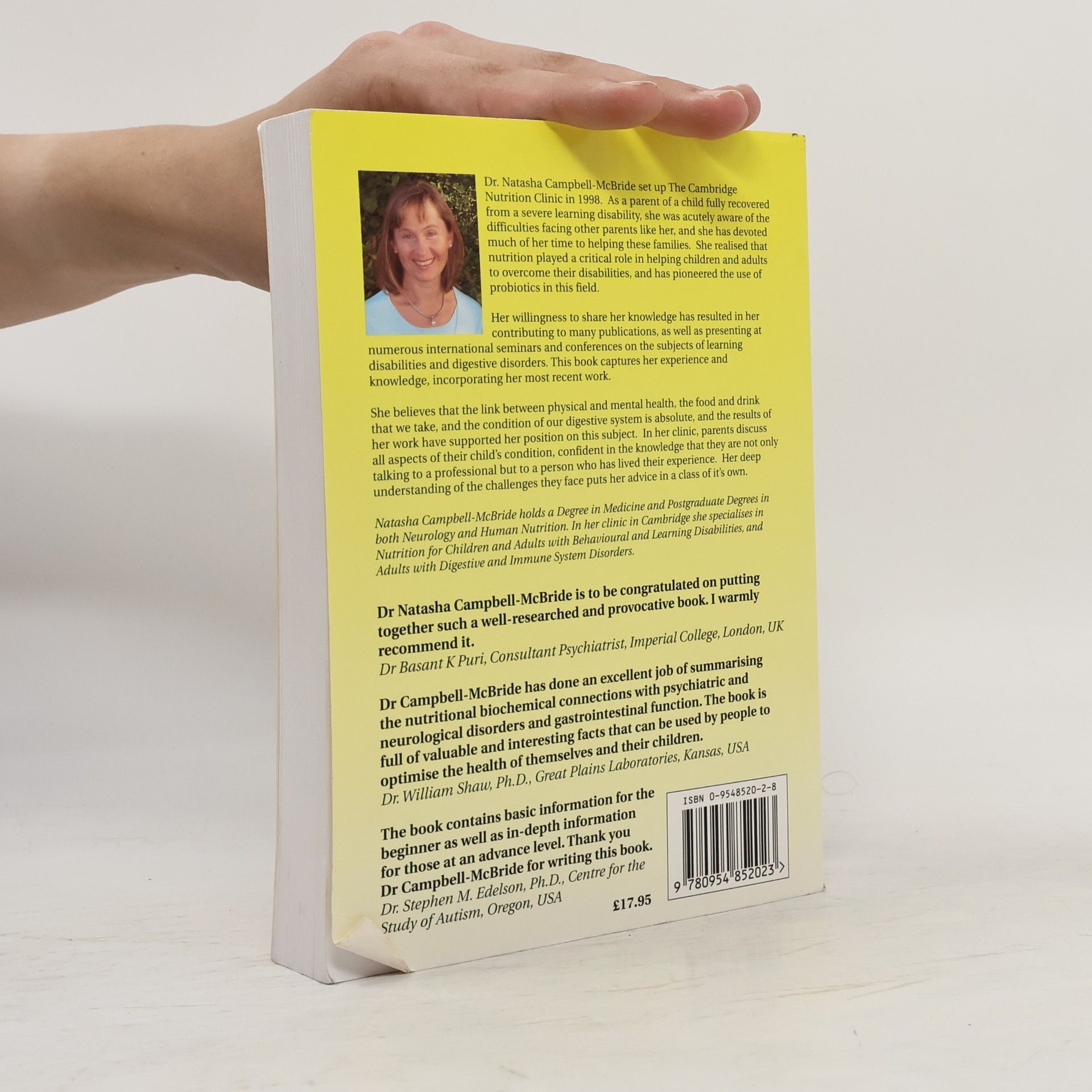 Natasha Campbell-McBride Gut and Psychology Syndrome