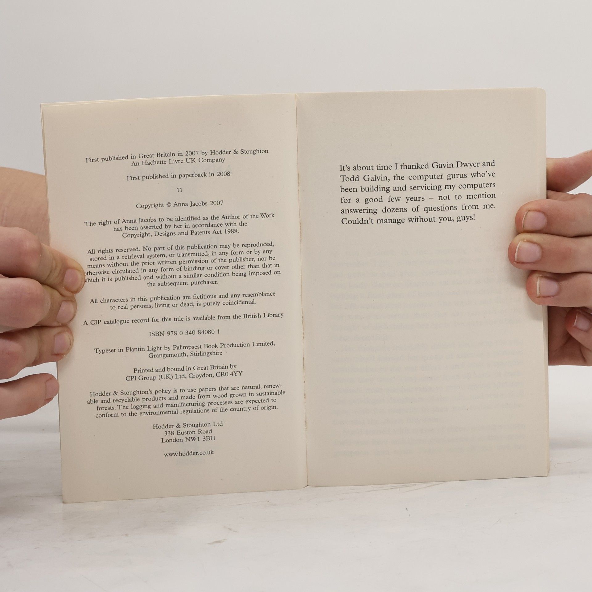 Anna Jacobs Tomorrow's Promises