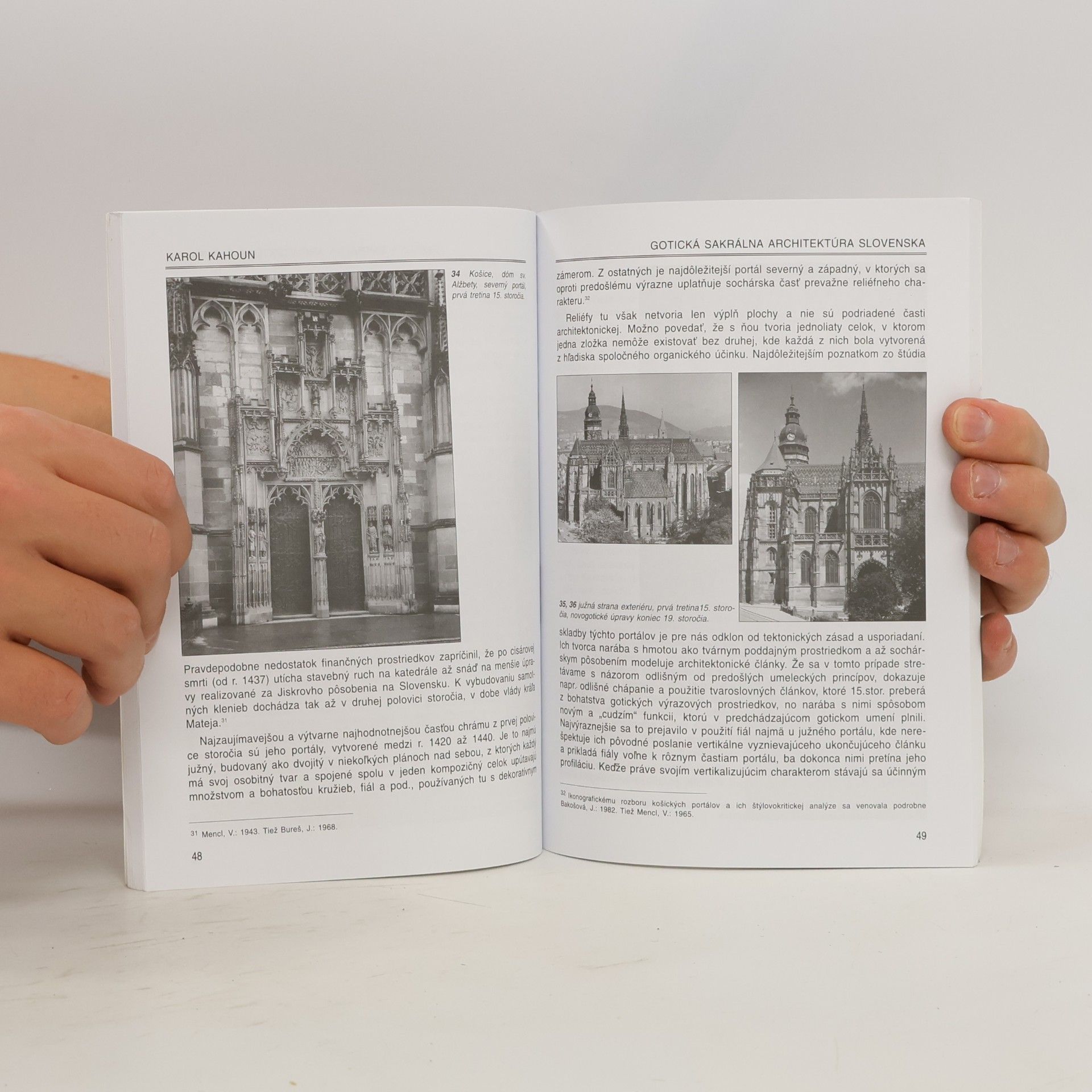 Karol Kahoun Gotická sakrálna architektúra Slovenska
