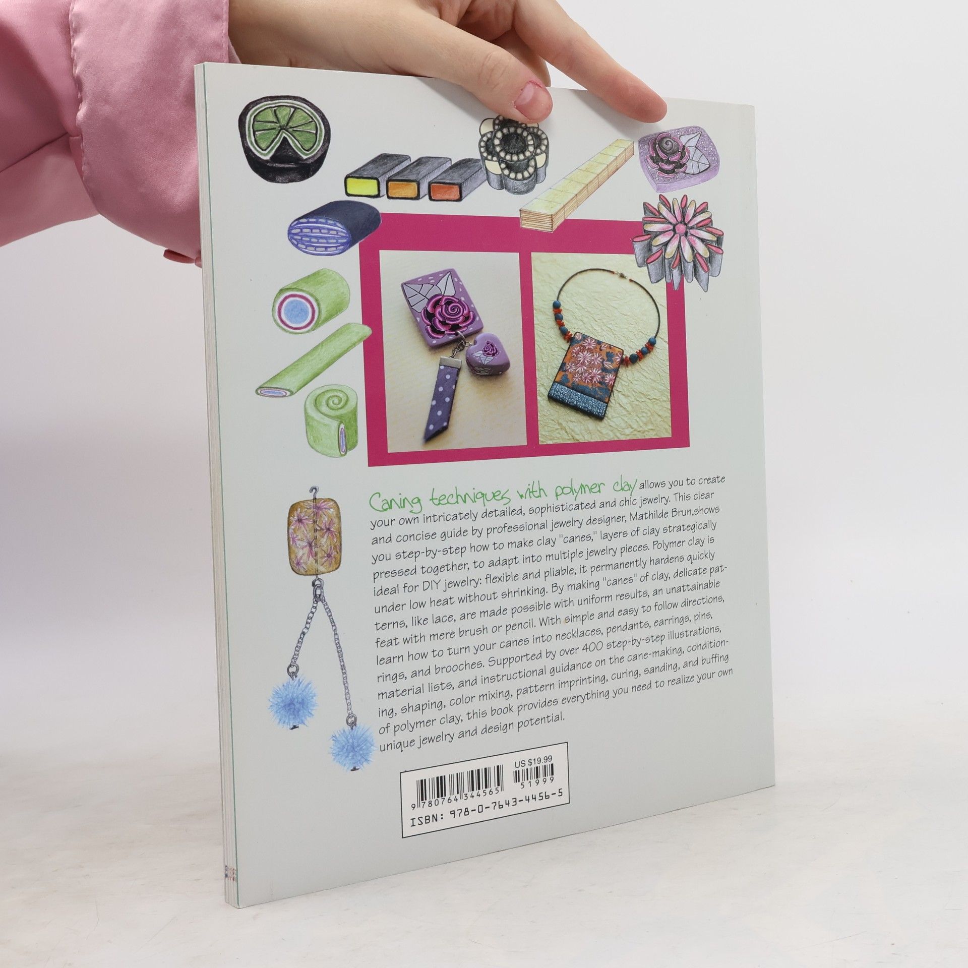 Mathilde Brun Polymer Clay Jewelry: The Art of Caning