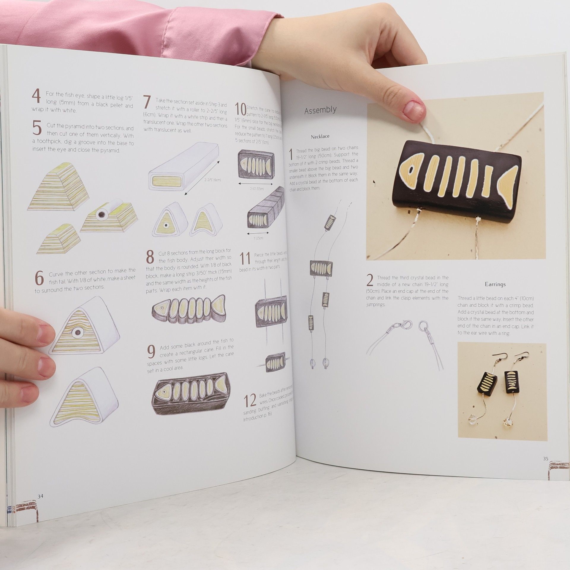 Mathilde Brun Polymer Clay Jewelry: The Art of Caning