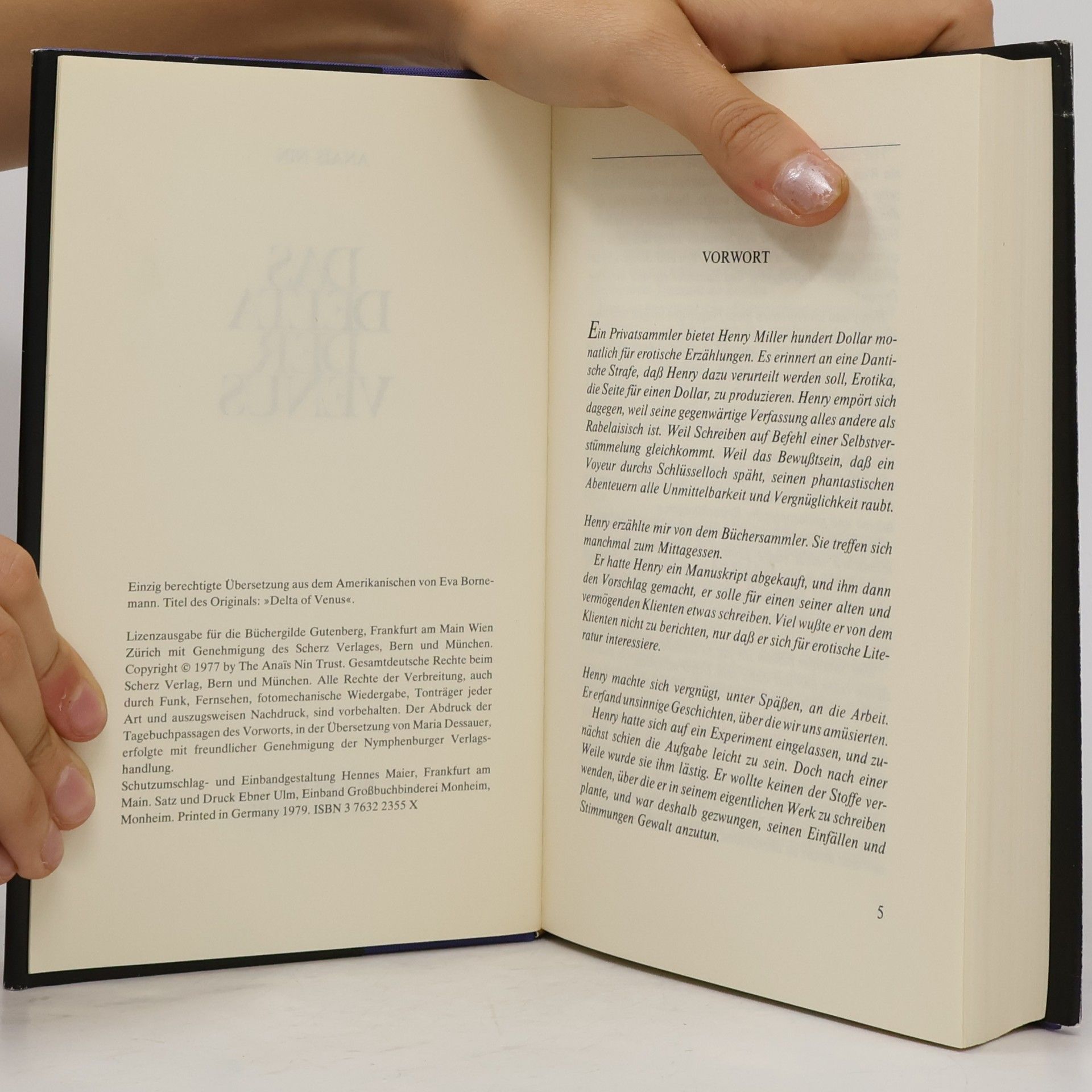Anaïs Nin Das Delta der Venus