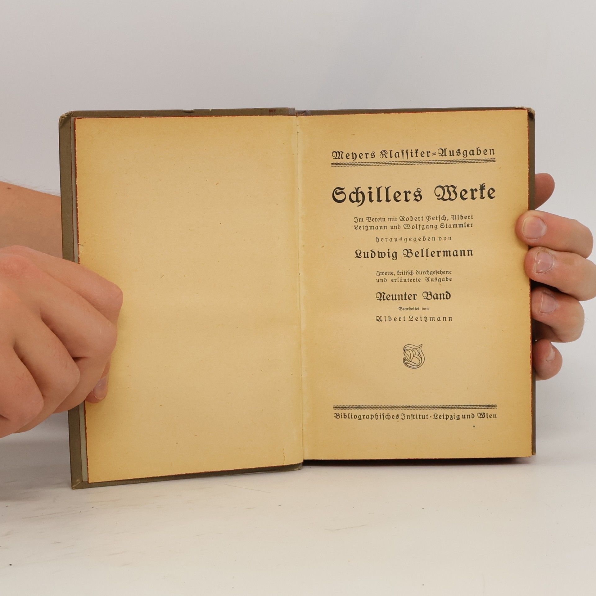 Friedrich Schiller Schillers Werke 9