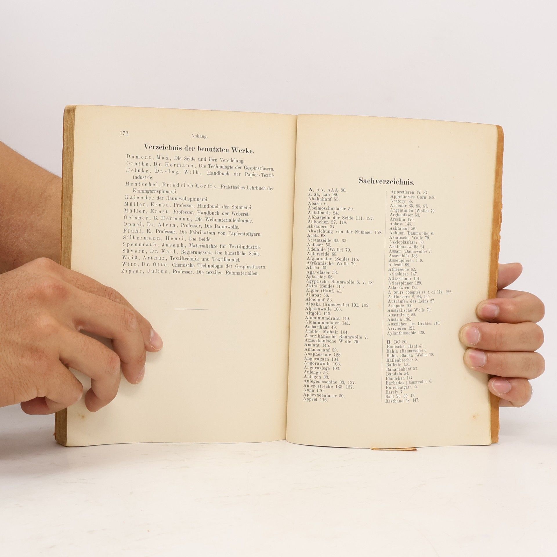 Karl Fiedler Die Materialien der Textilindustrie