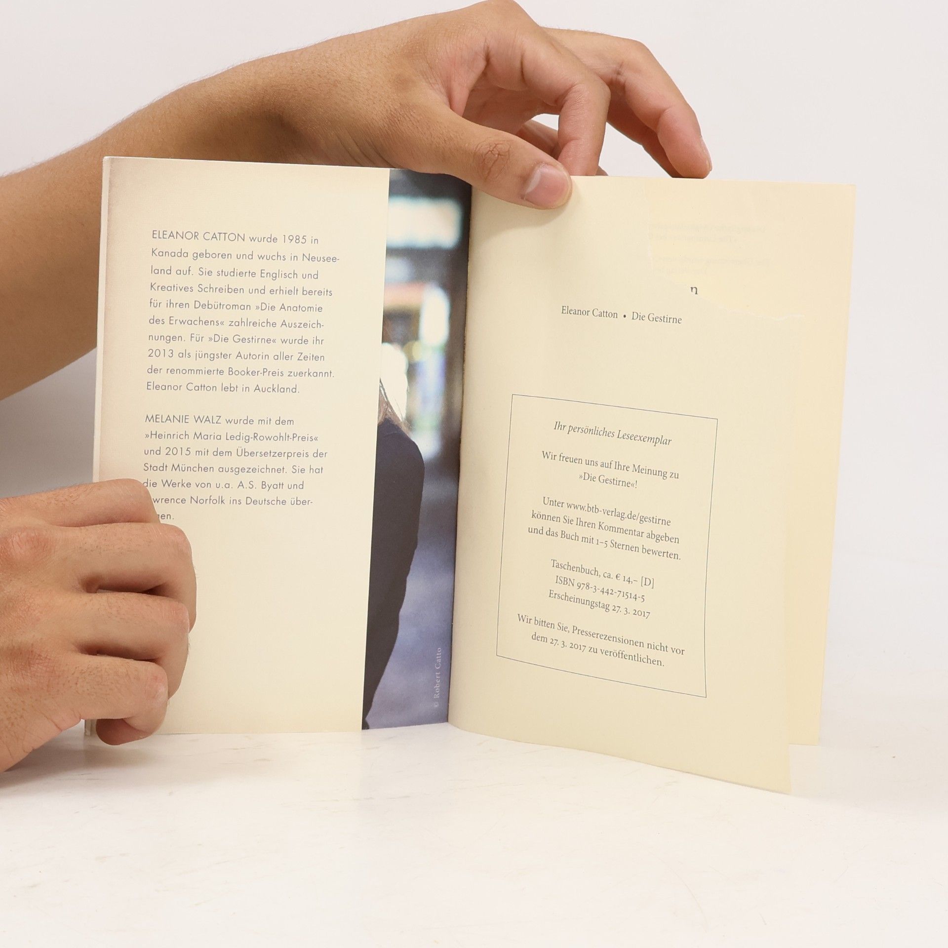 Eleanor Catton Die Gestirne