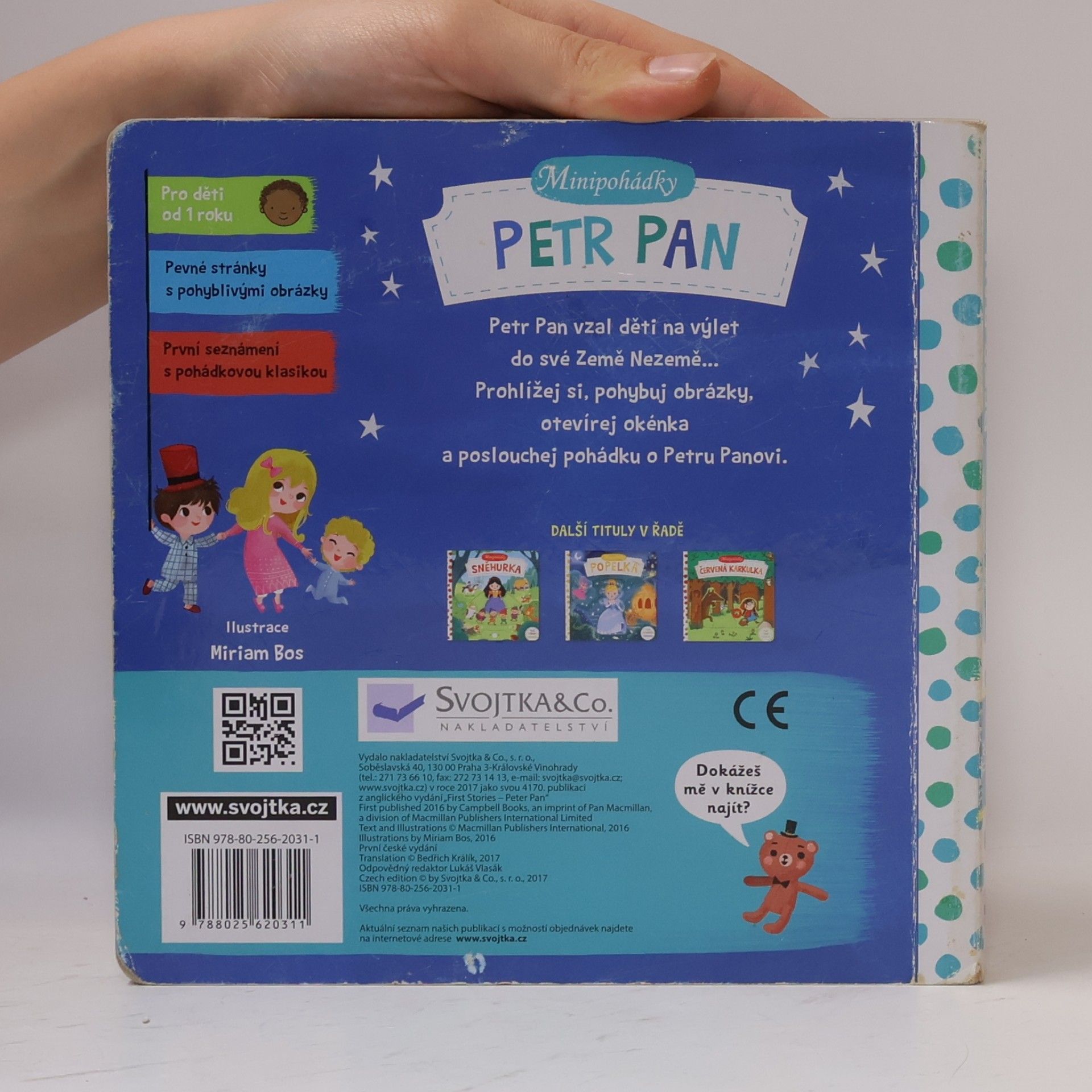 Miriam Bos Minipohádky: Petr Pan