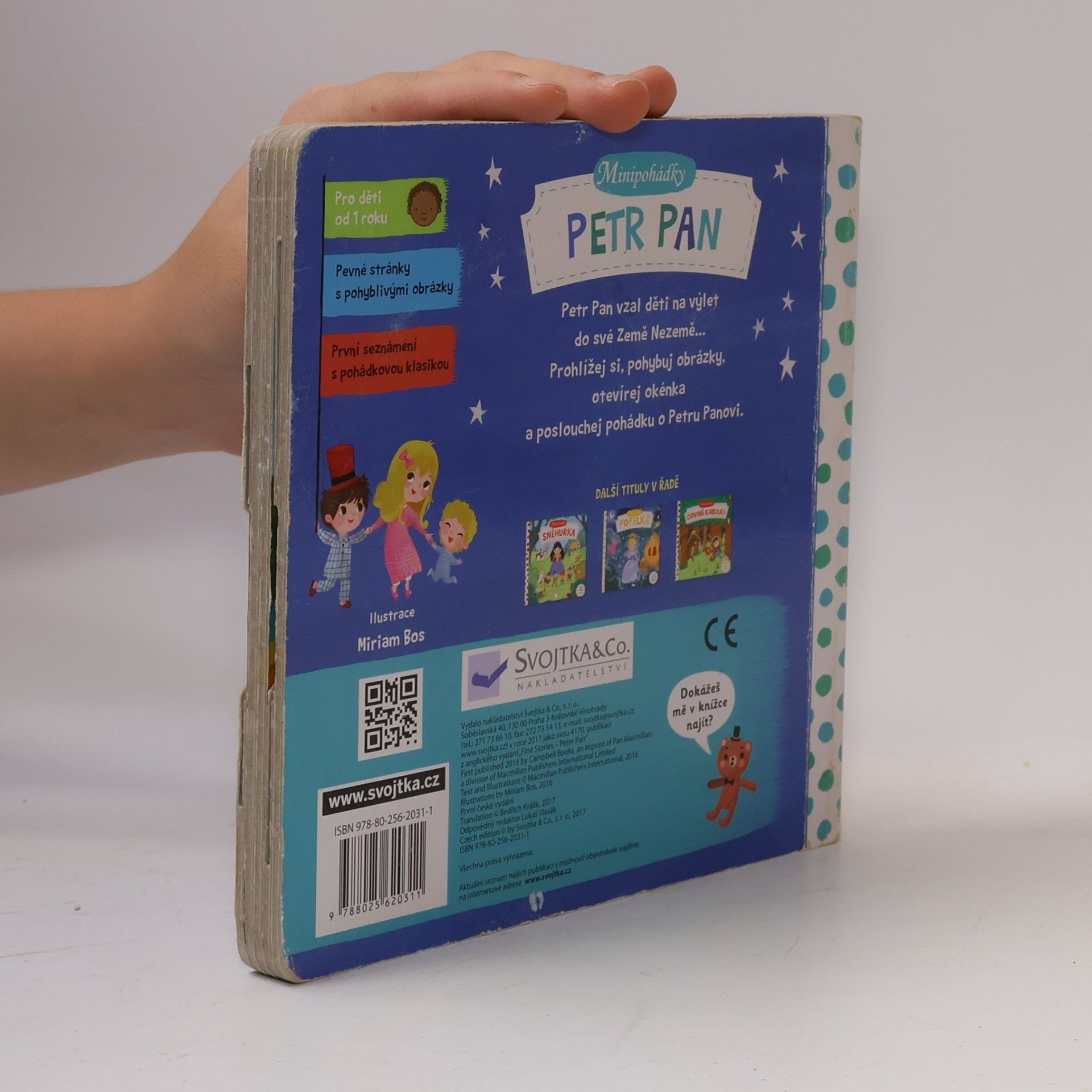 Miriam Bos Minipohádky: Petr Pan