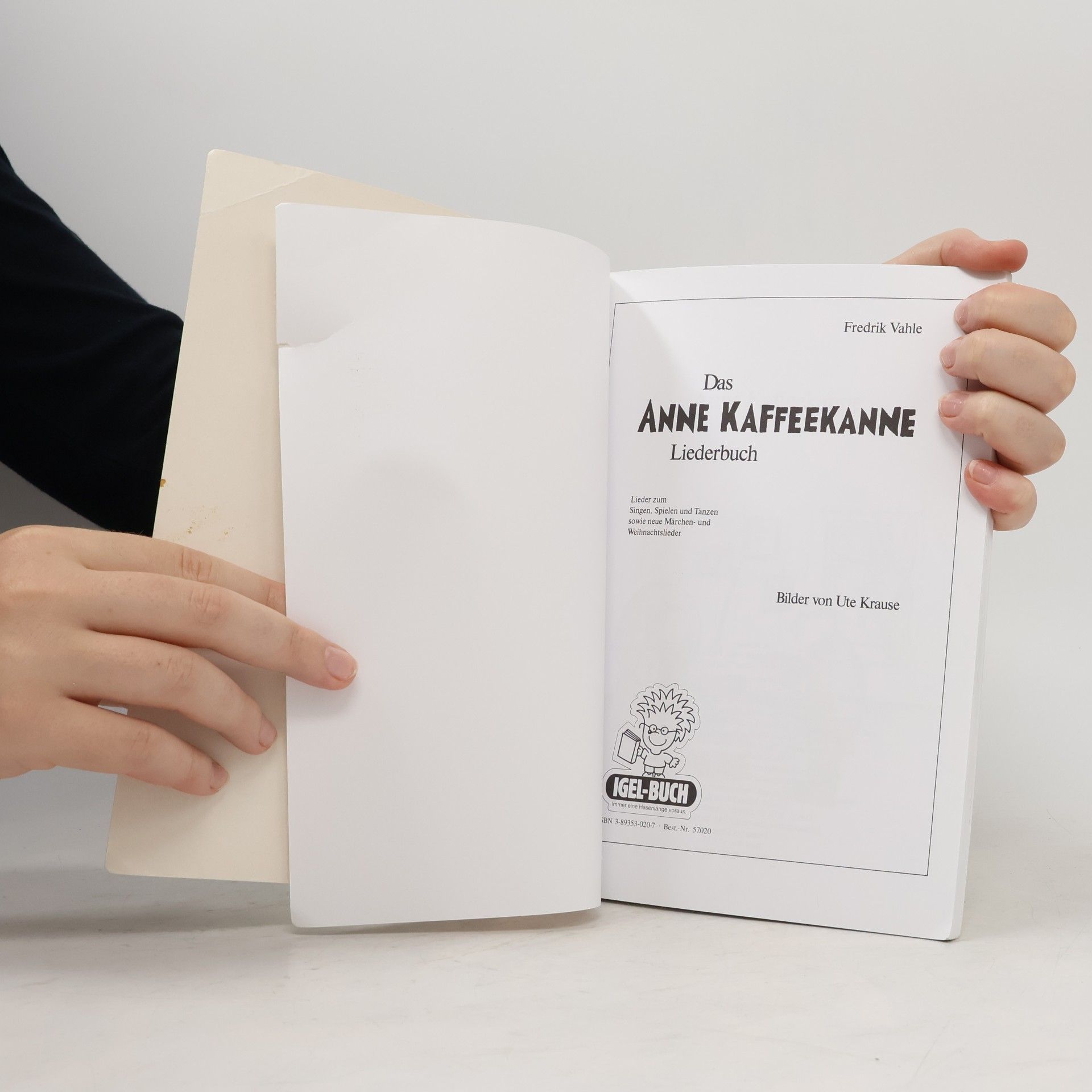 Fredrik Vahle Das Anne Kaffeekanne Liederbuch
