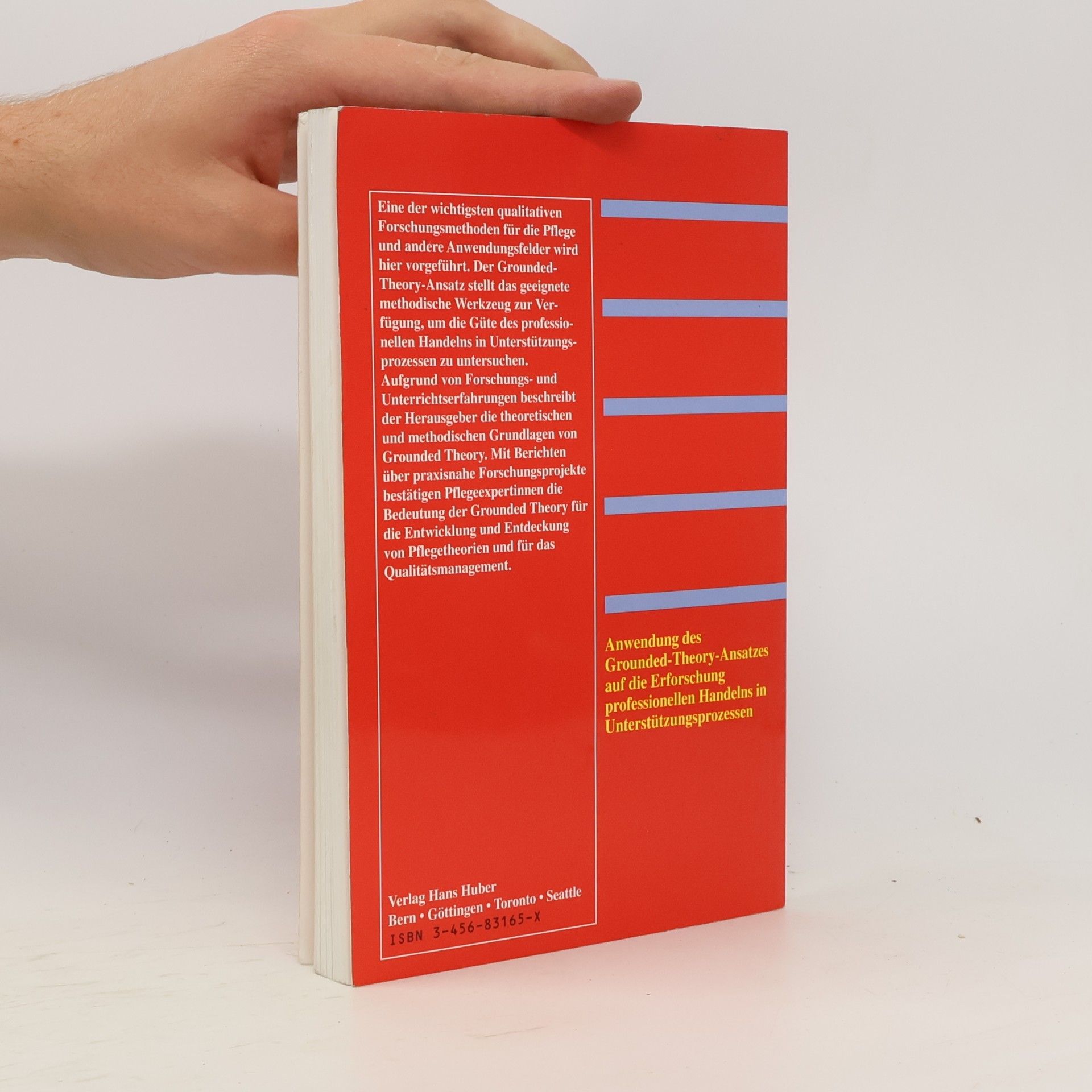 Dieter Haller Grounded Theory in der Pflegeforschung und anderen Anwendungsfeldern