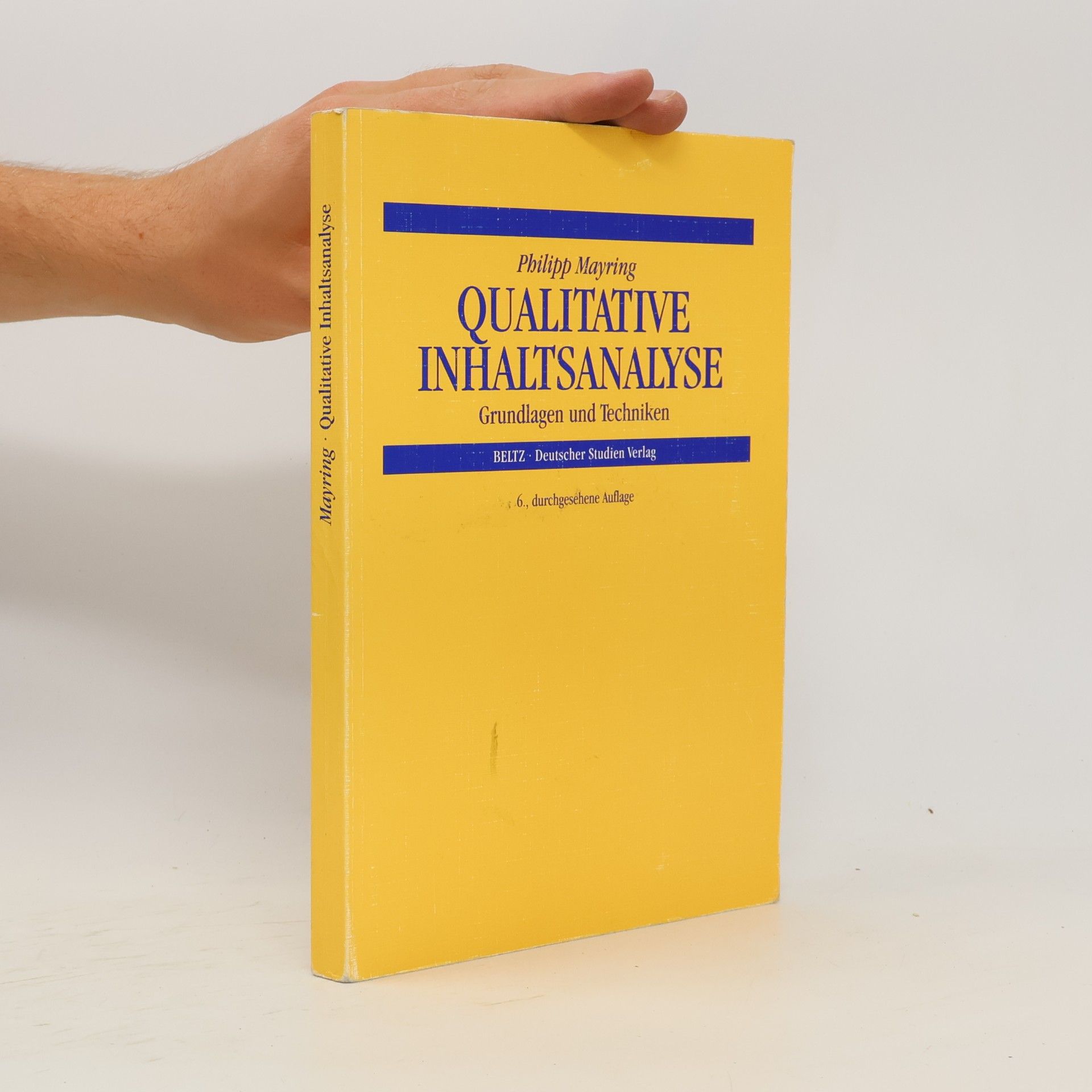 Philipp Mayring Qualitative Inhaltsanalyse