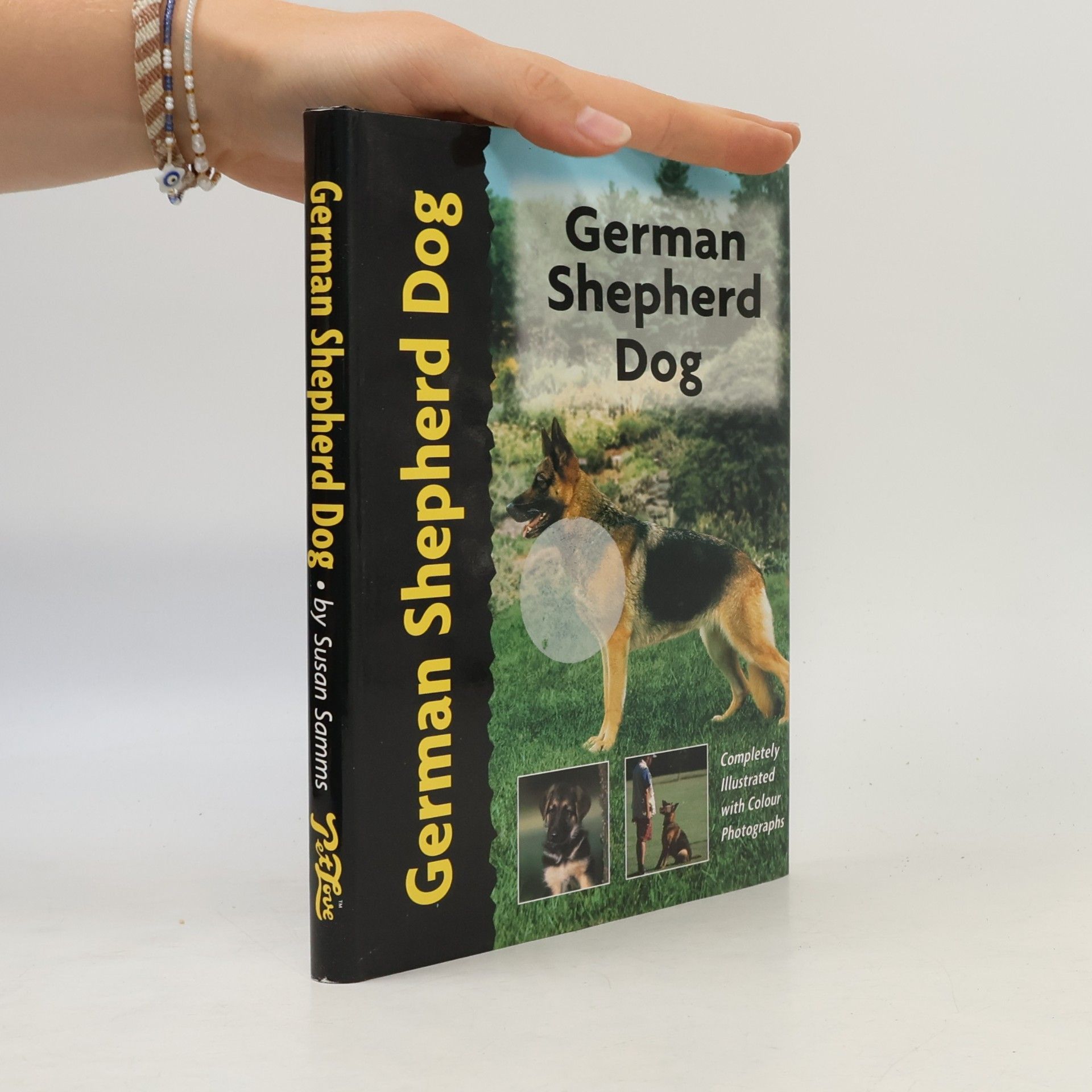Susan Samms German shepherd dog