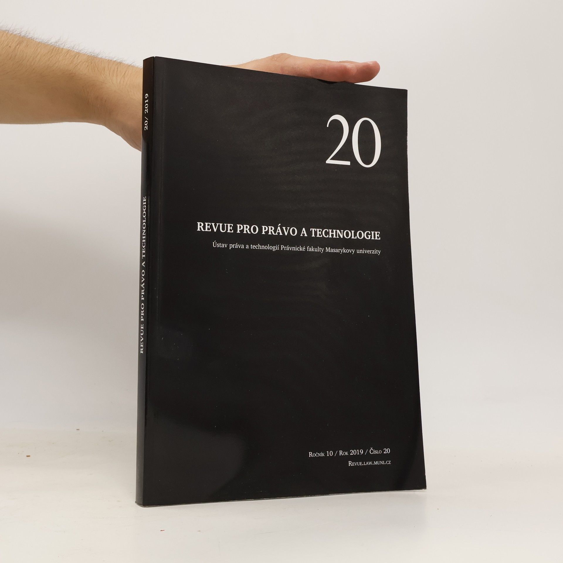 Kolektiv autorů Revue pro právo a technologie 20