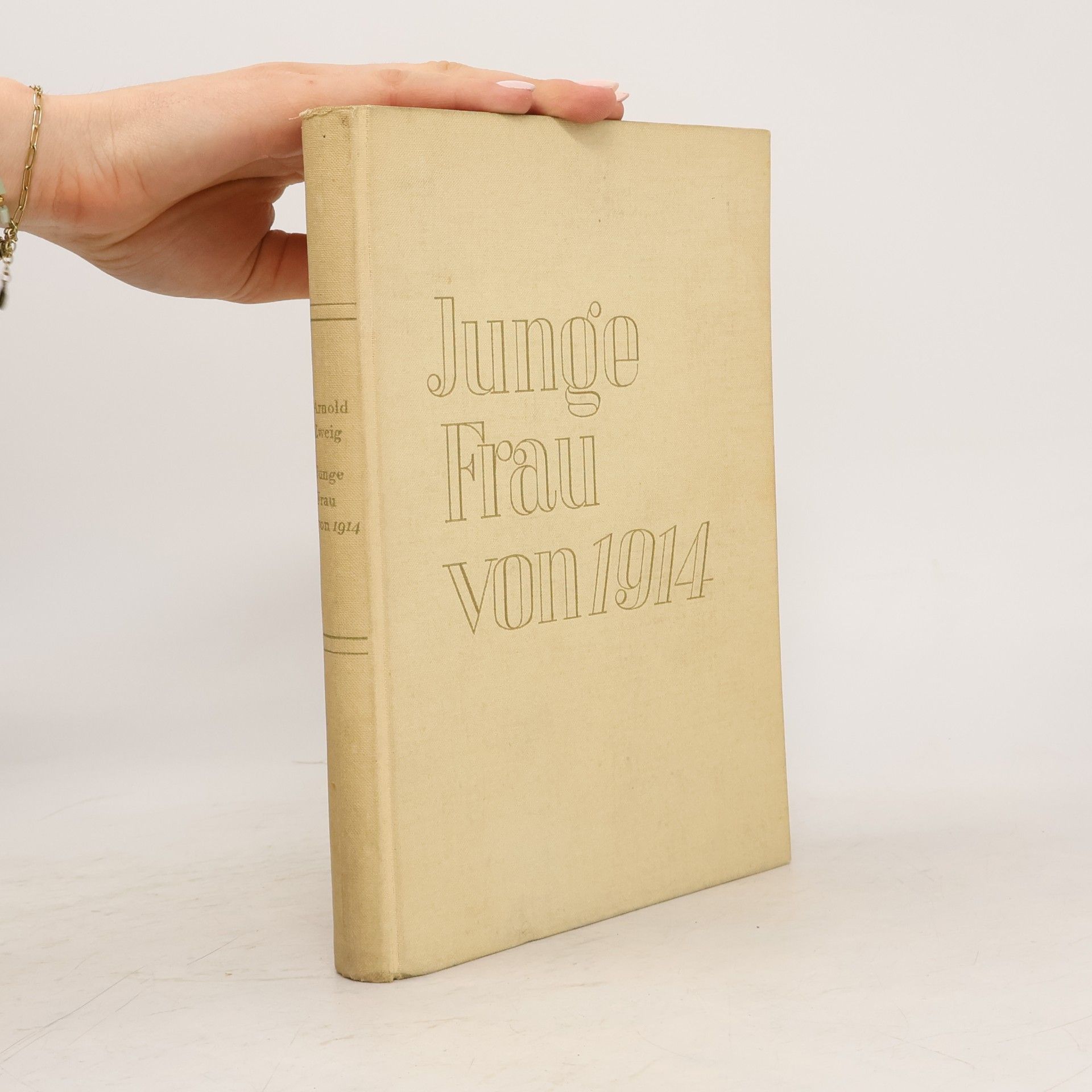 Arnold Zweig Junge Frau von 1914