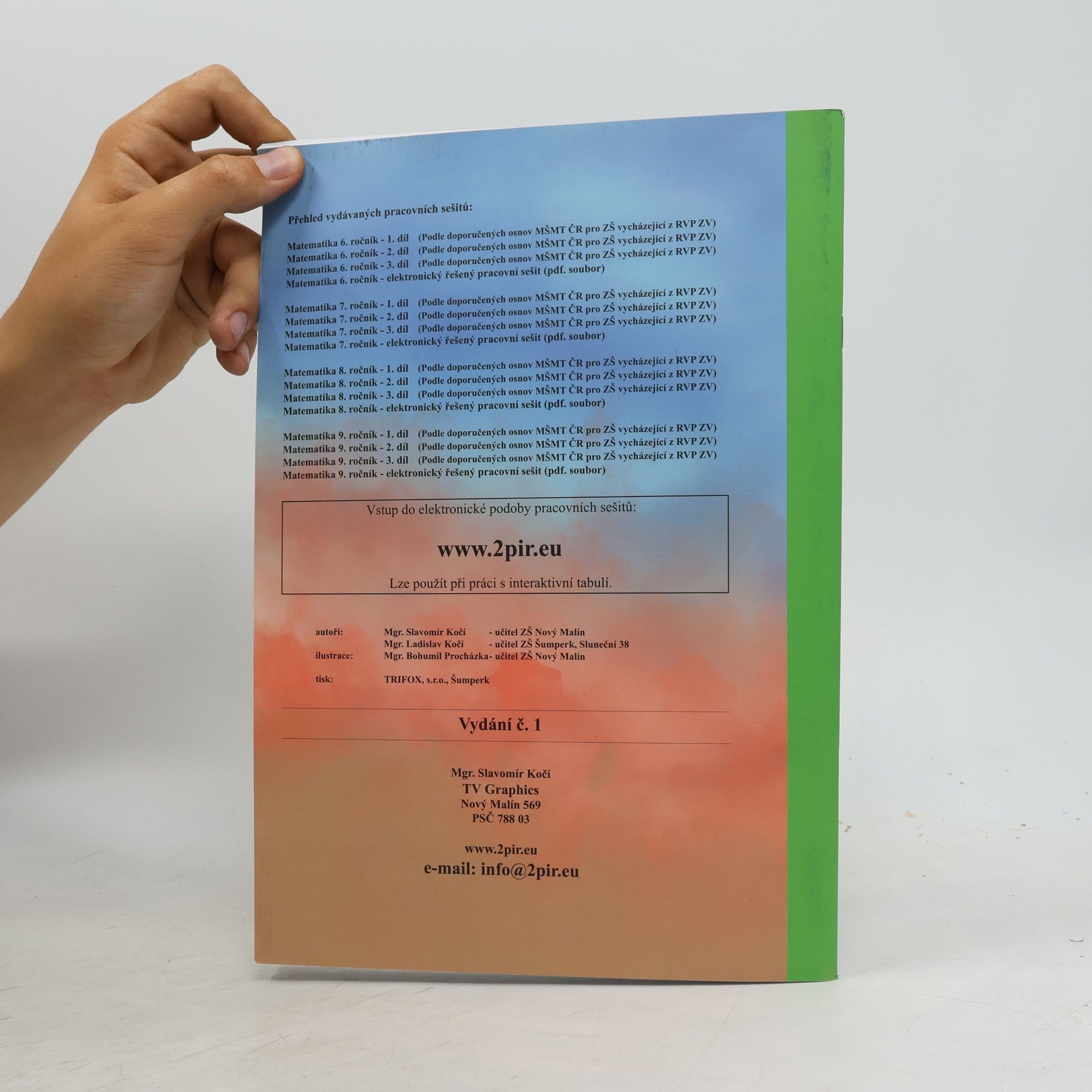 Kolektiv autorů Matematika pro 8. ročník 2. díl. Základní i náročnější učivo, logické úlohy, projekt