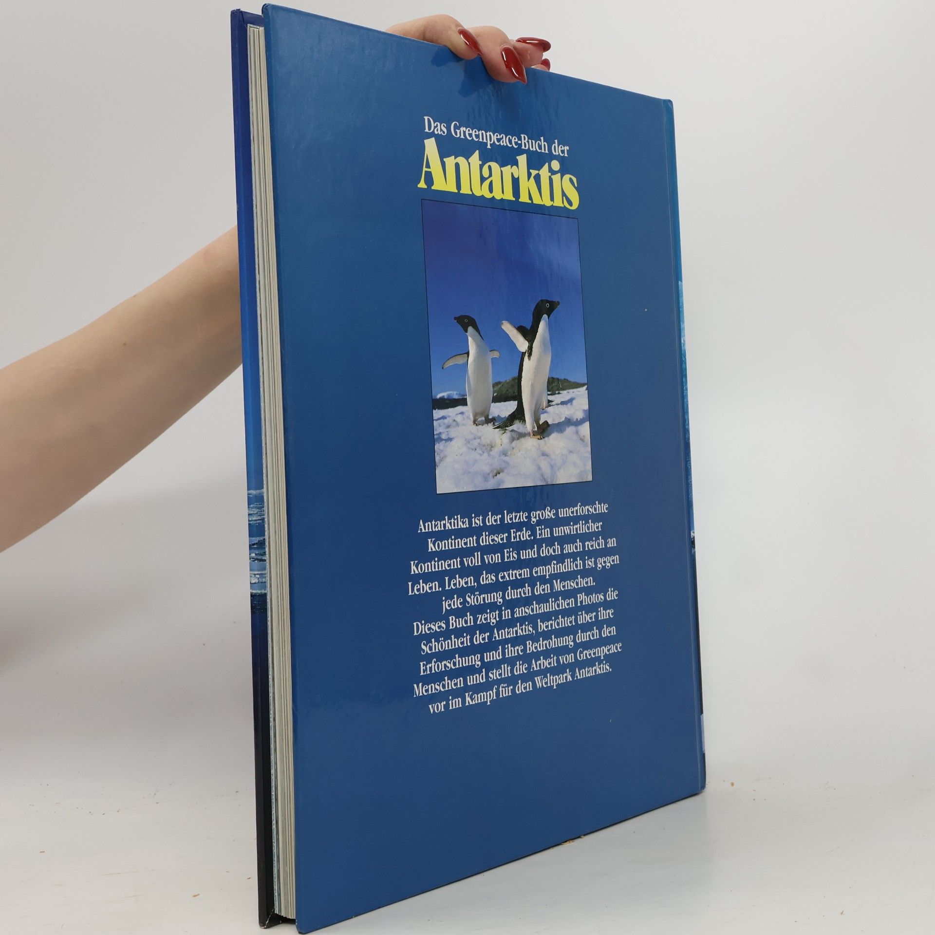 John May Das Greenpeace-Buch der Antarktis
