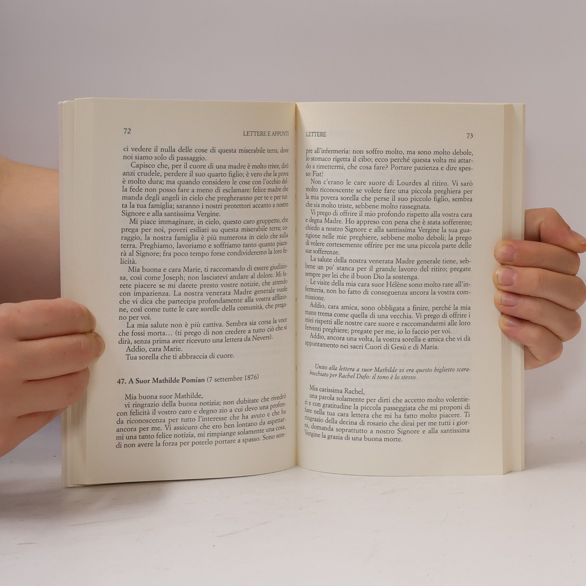 Bernadette Soubirous Spiritualità. Maestri. Prima serie - 25: Lettere e appunti intimi