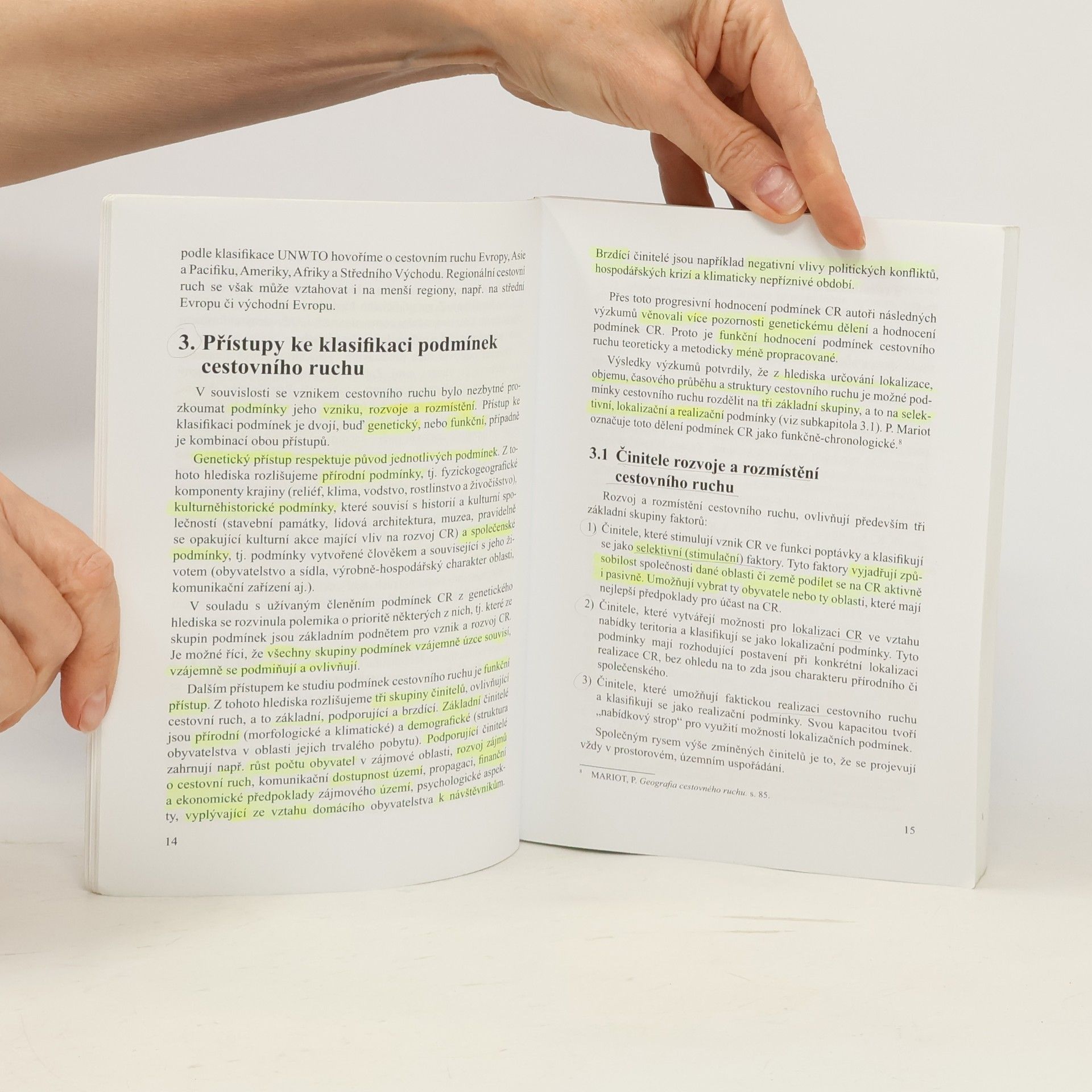 Iveta Hamarneh Geografie cestovního ruchu: Evropa