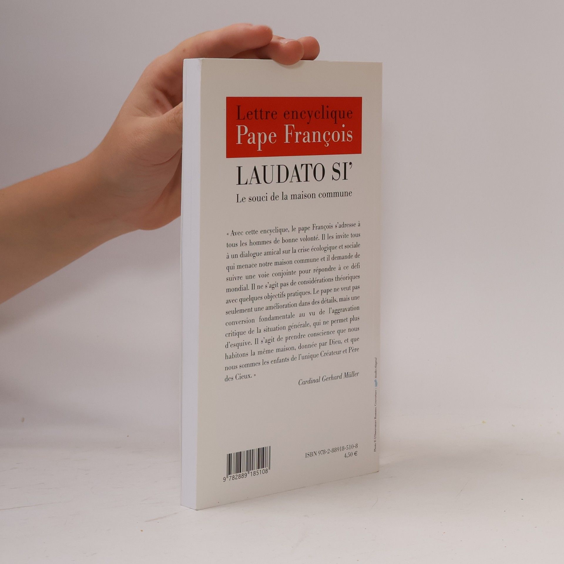 Pape François Lettre encyclique Laudato Si'