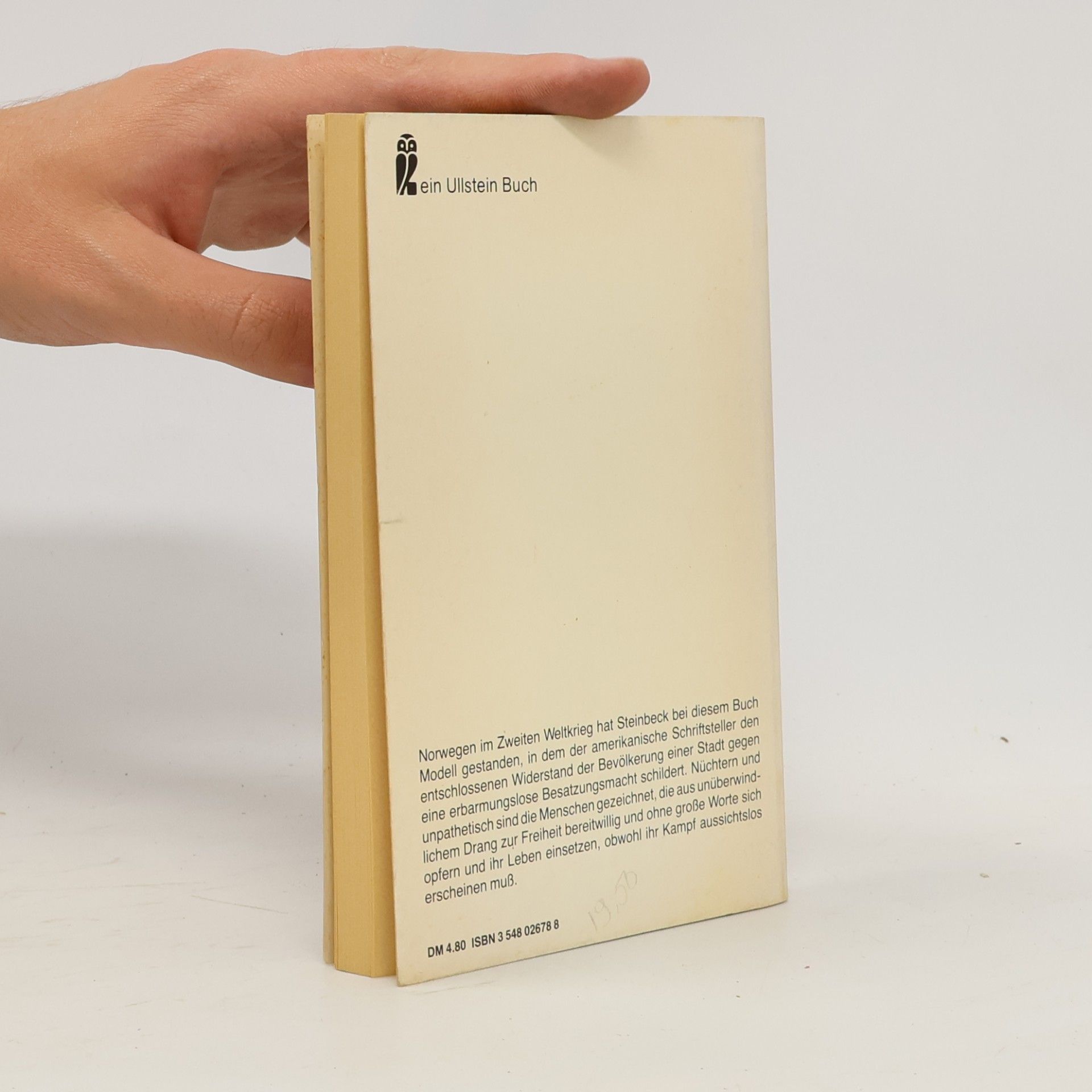 John Steinbeck Der Mond ging unter