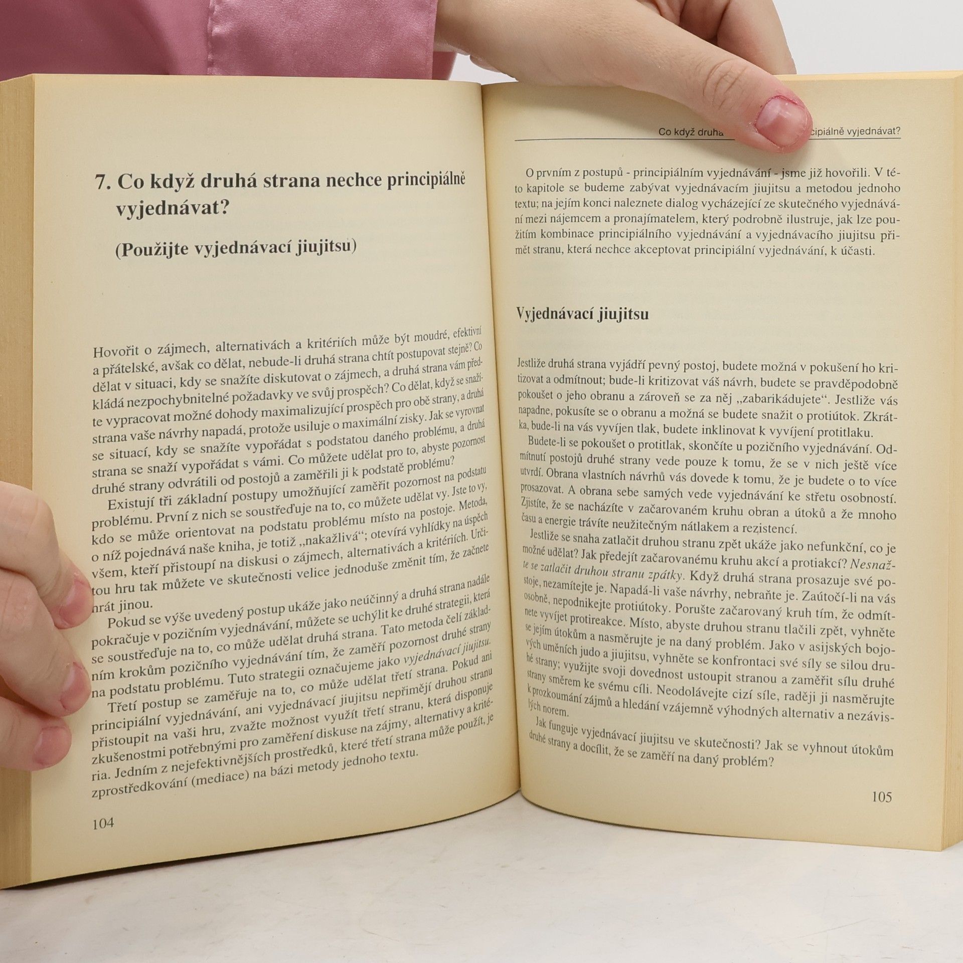 Roger Fisher Jak dosáhnout souhlasu. Zásady úspěšného vyjednávání
