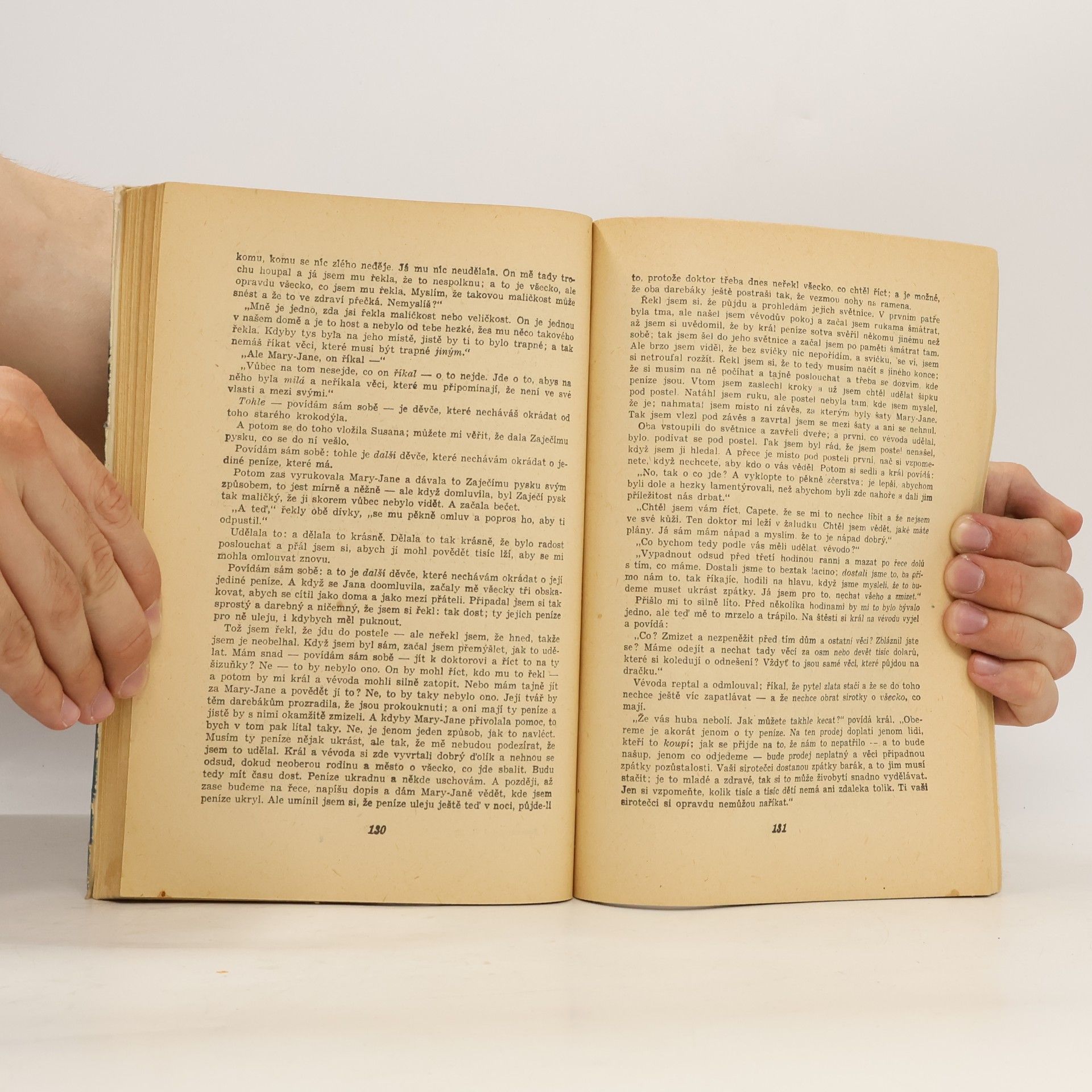 Mark Twain Dobrodružství Hucka Finna