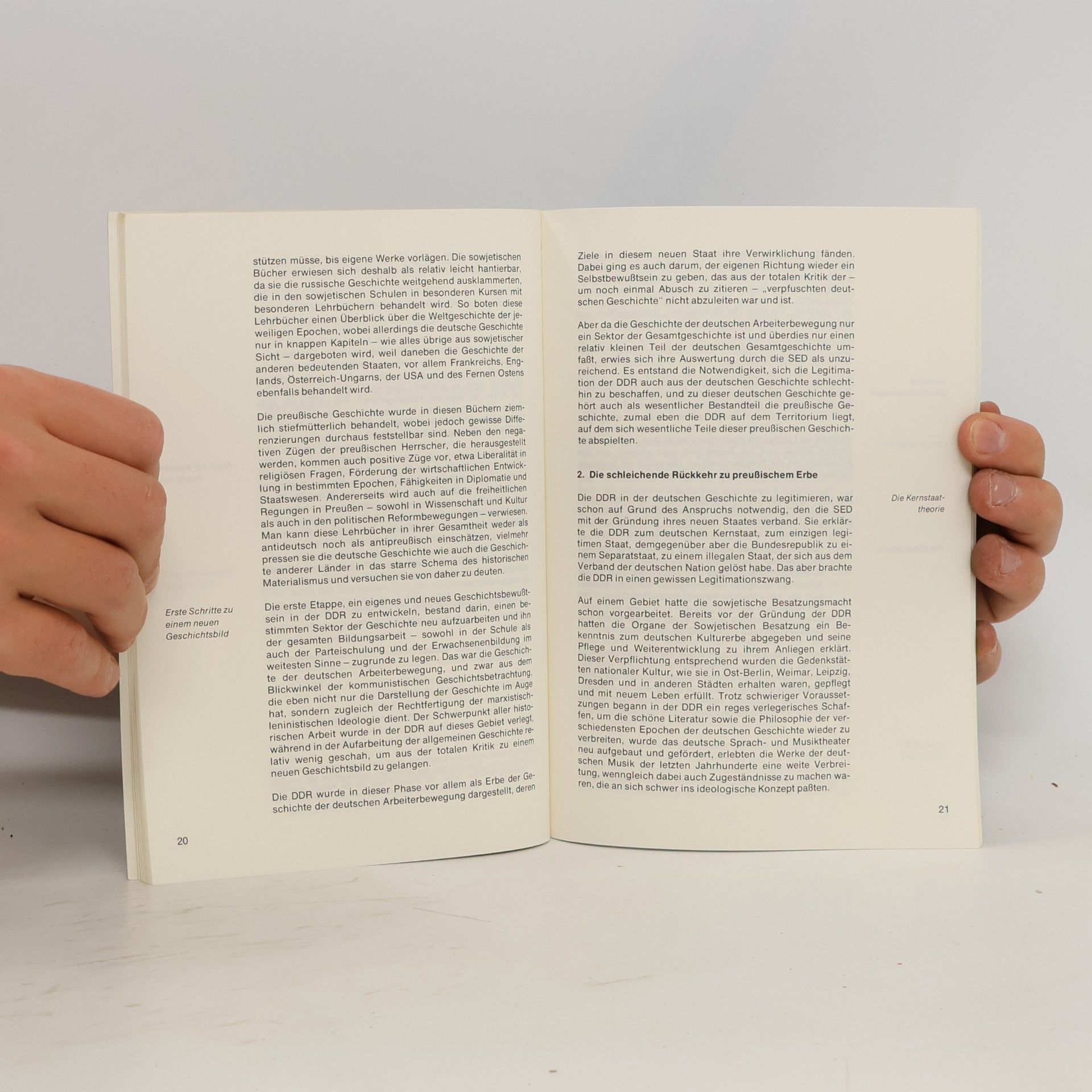 Autorenkollektiv Das Preußenbild der DDR im Wandel