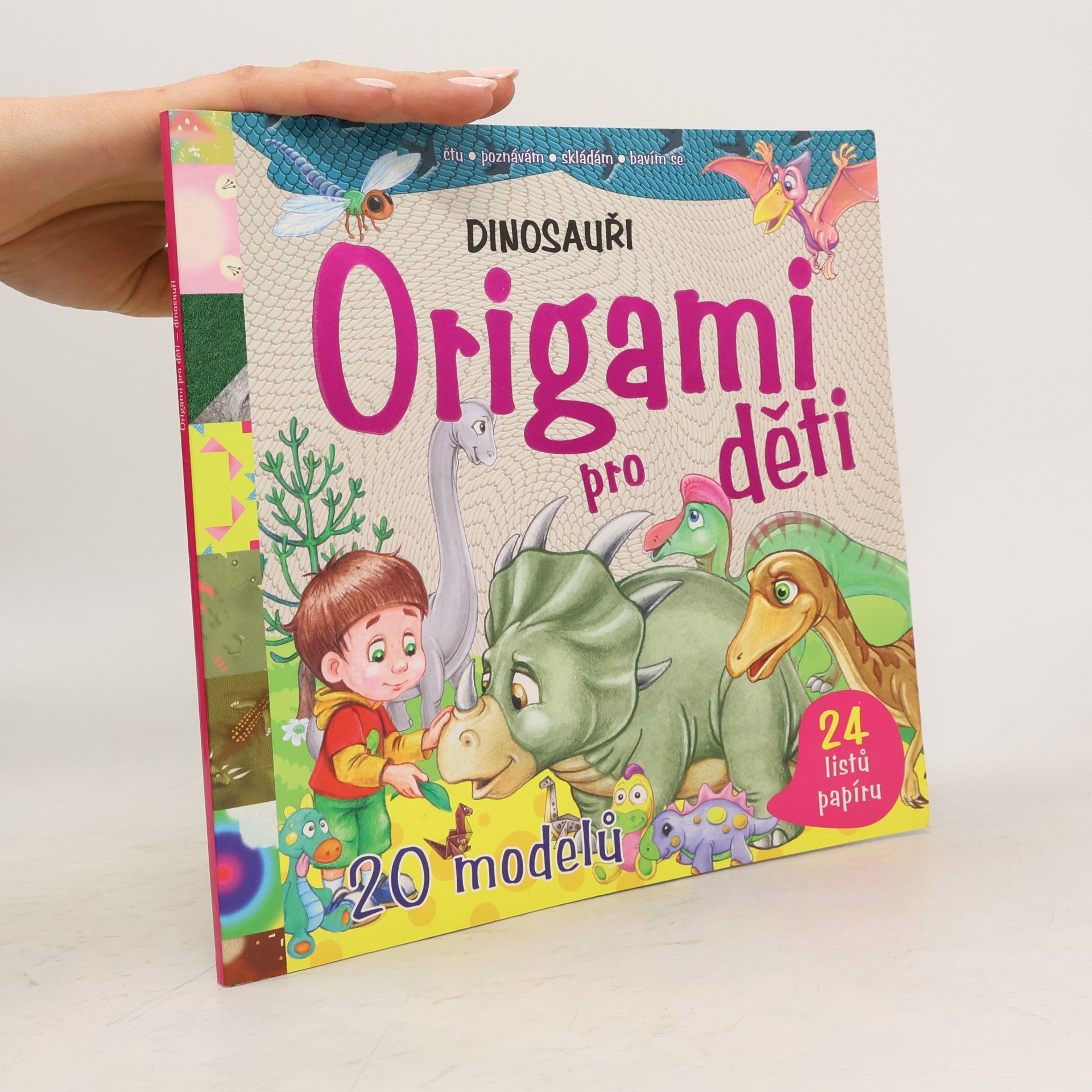 Kolektív autorov Origami pro děti Dinosauři