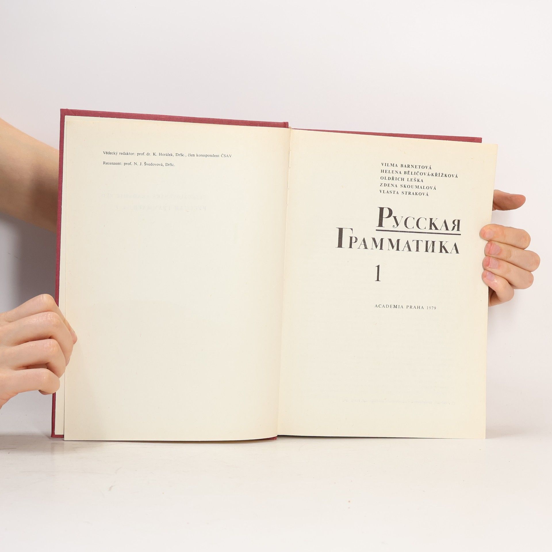 Autorenkollektiv Русская грамматика 1
