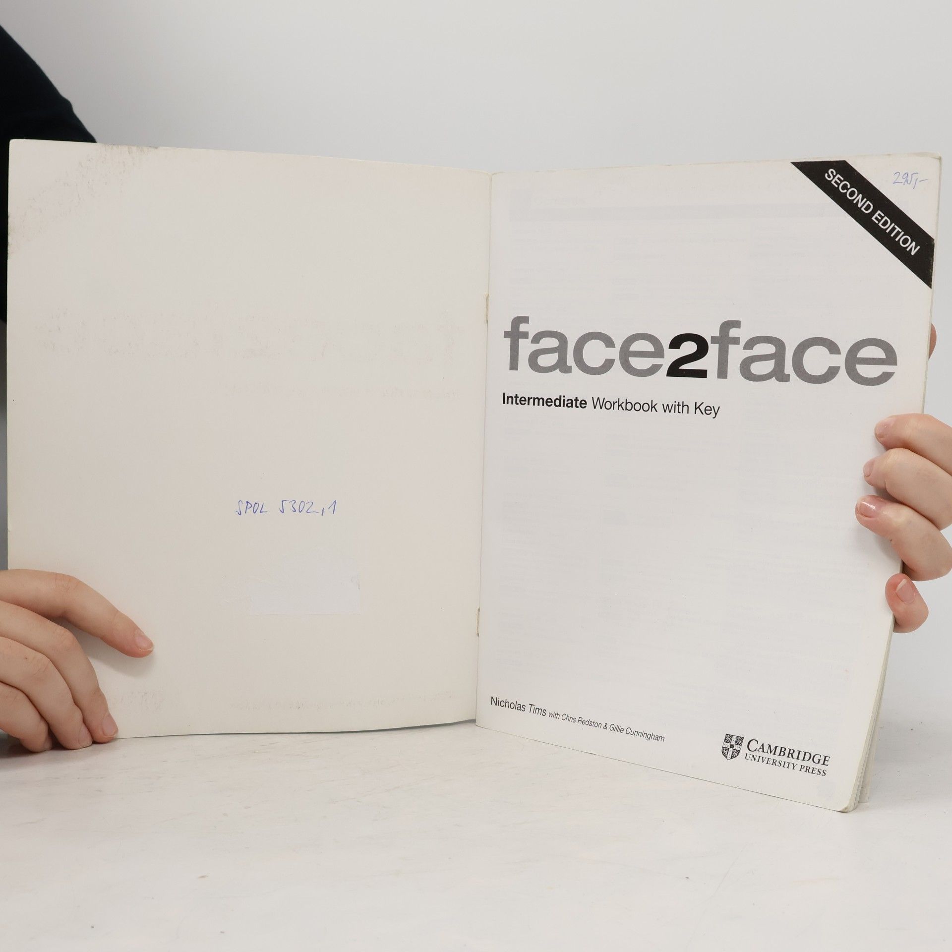 Nicholas Tims Face2face - Intermediate Workbook with Key