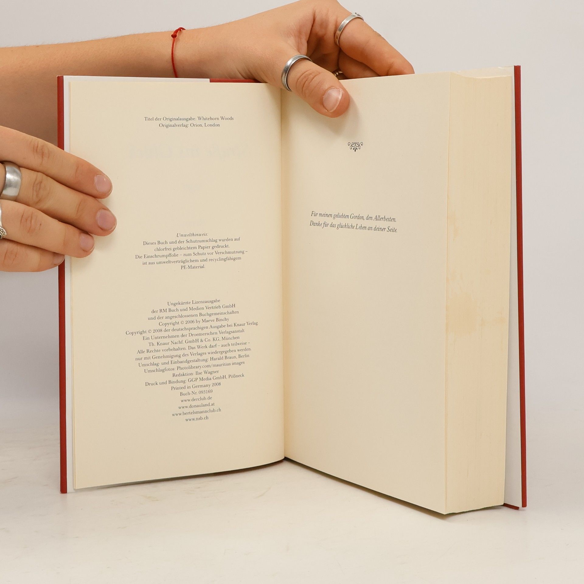 Maeve Binchy Straße ins Glück