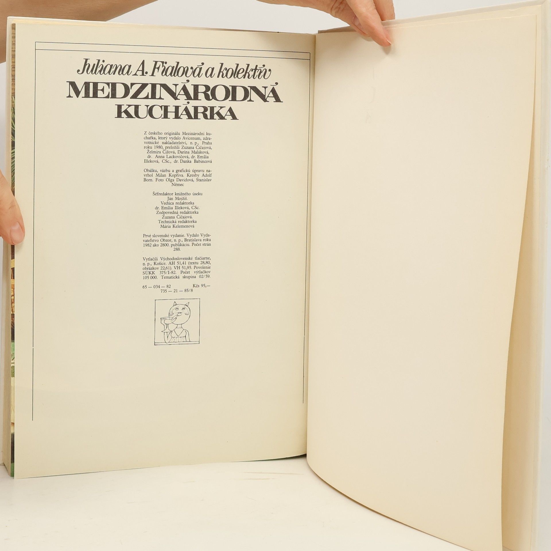 Juliana Anna Fialová Medzinárodná kuchárka