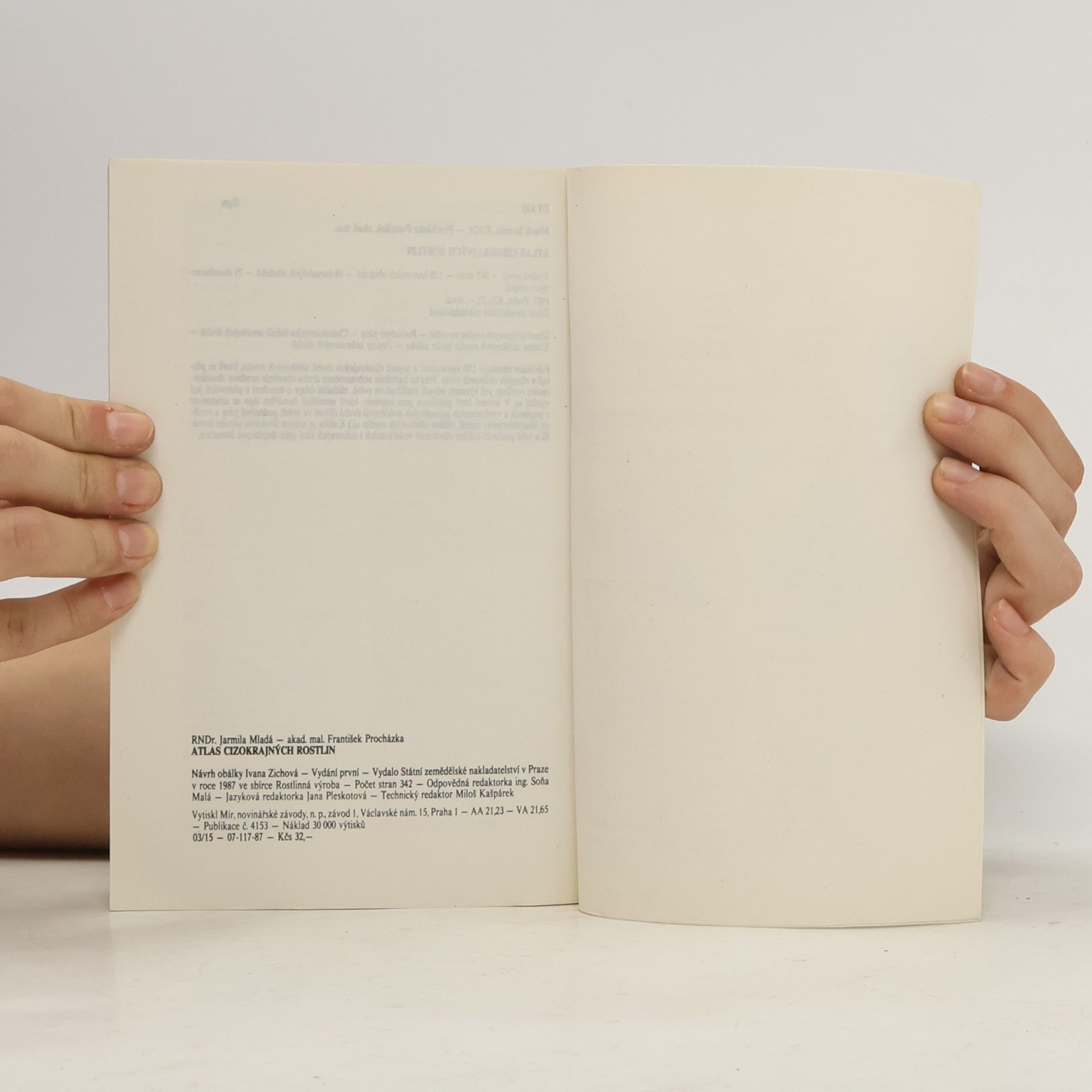 Jarmila Mladá Atlas cizokrajných rostlin