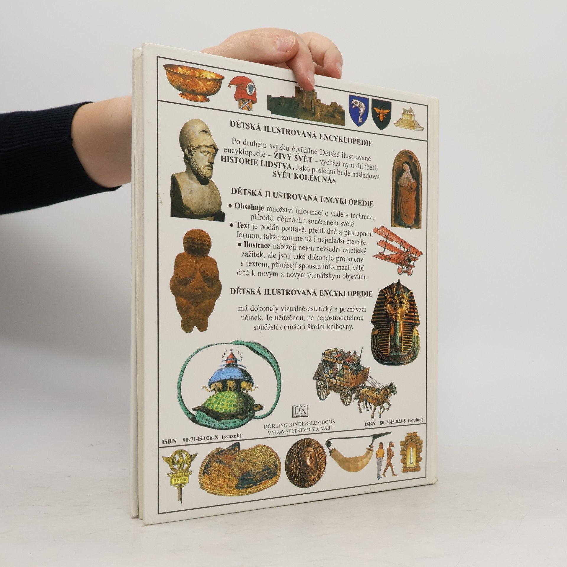 Autores varios Dětská ilustrovaná encyklopedie III. Historie lidstva