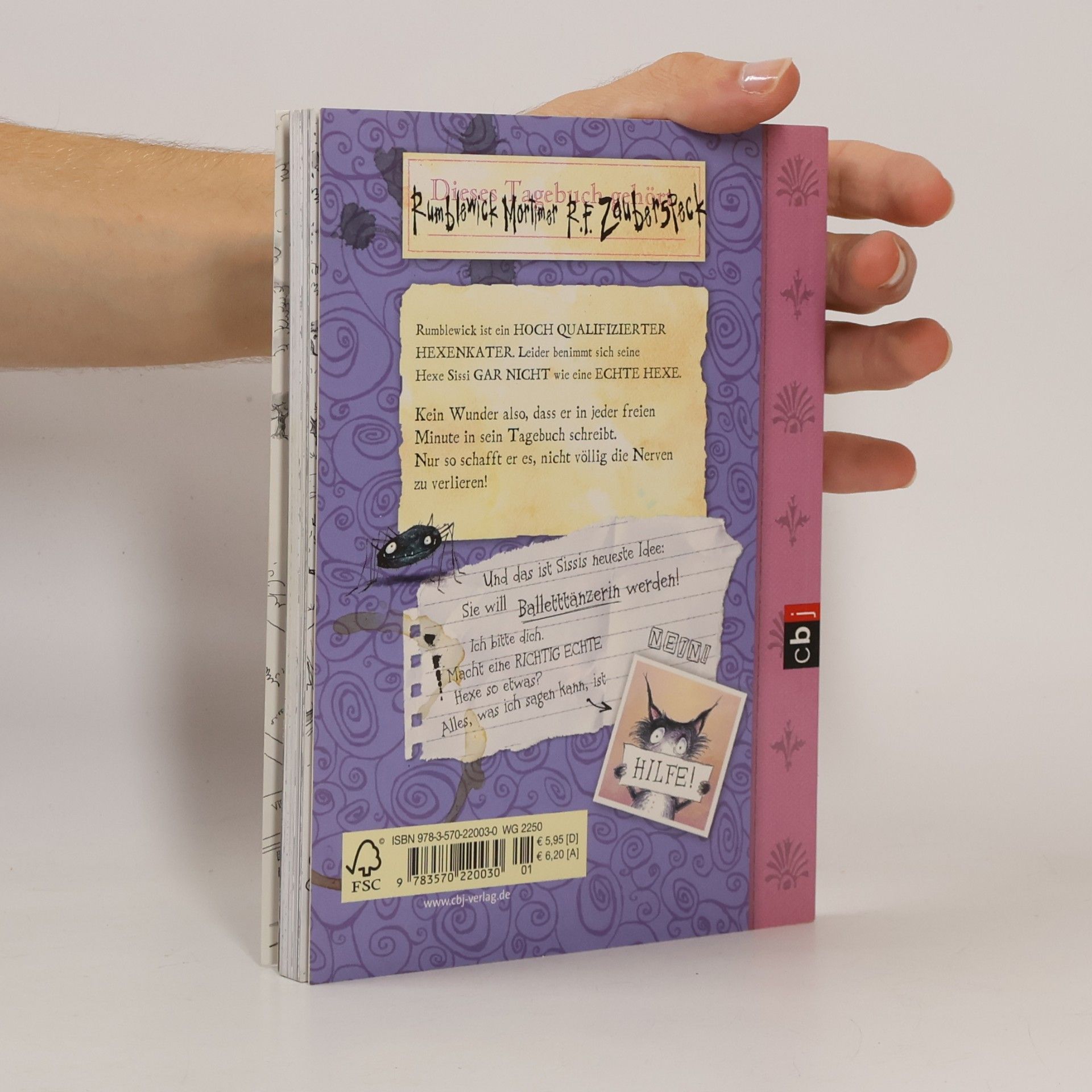 Hiawyn Oram Rumblewicks Tagebuch - Hilfe, meine Hexe lernt Ballett!