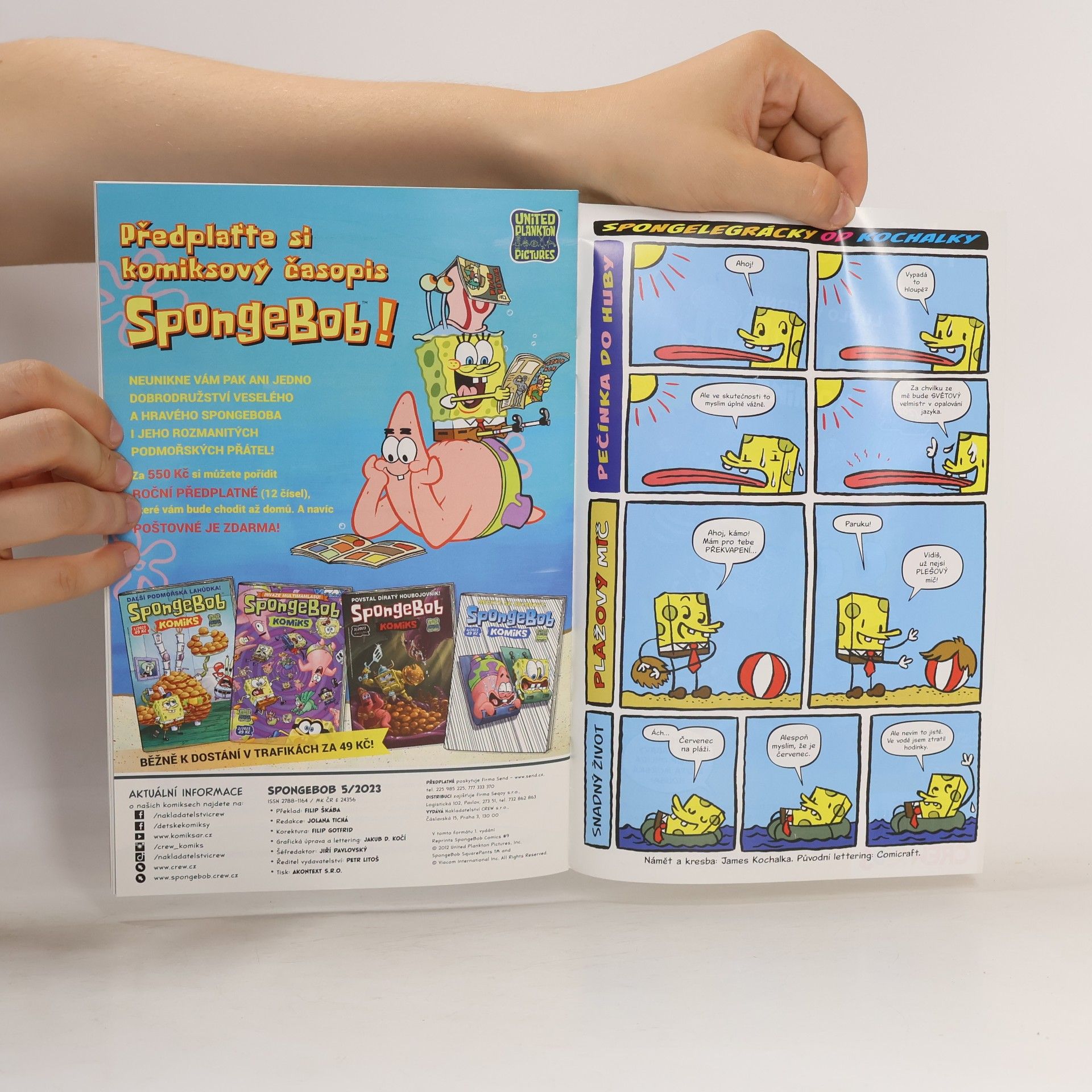 Kolektív autorov Spongebob Komiks 5/2023