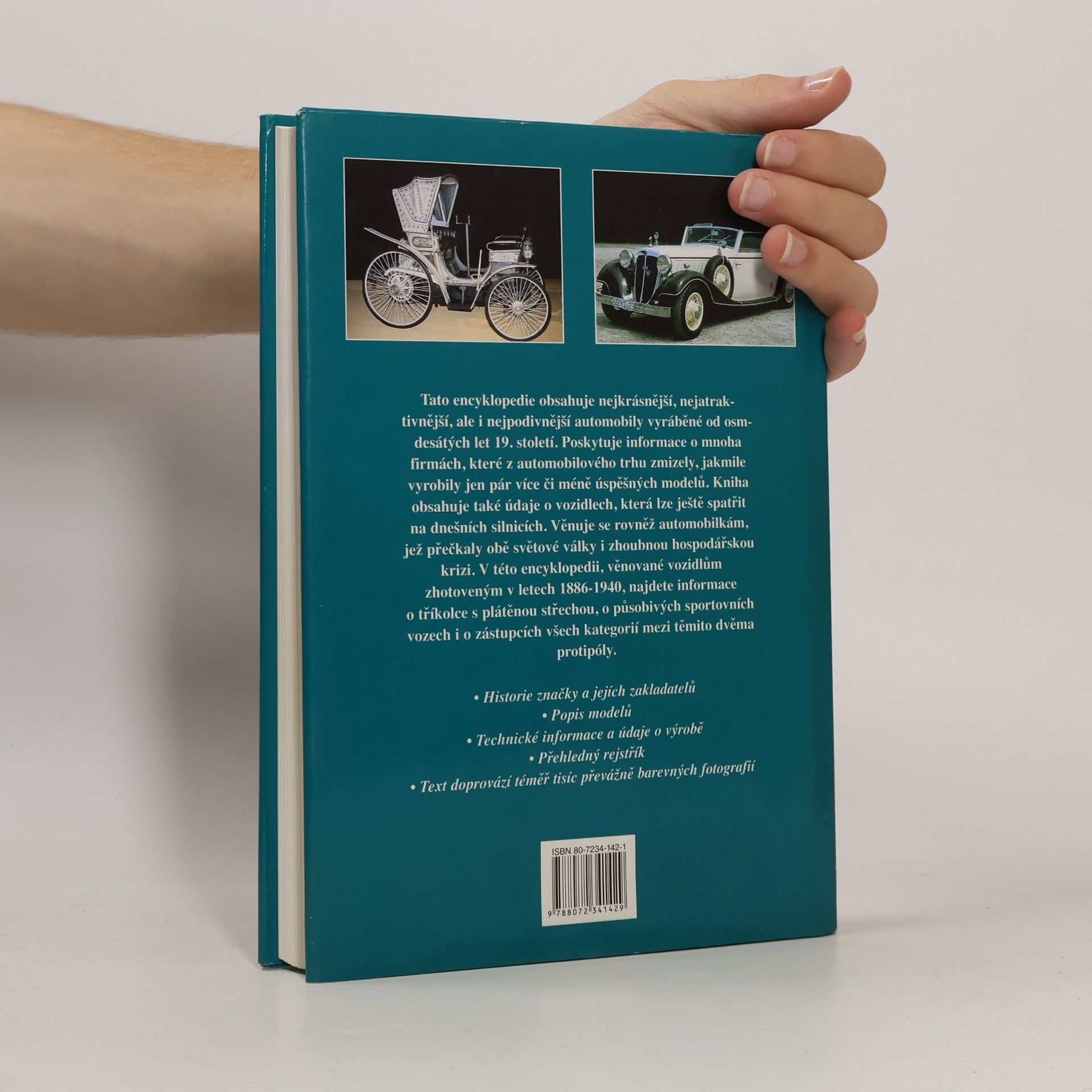 Rob De La Rive Box Encyklopedie veteránů : sportovní a cestovní vozy 1886-1940
