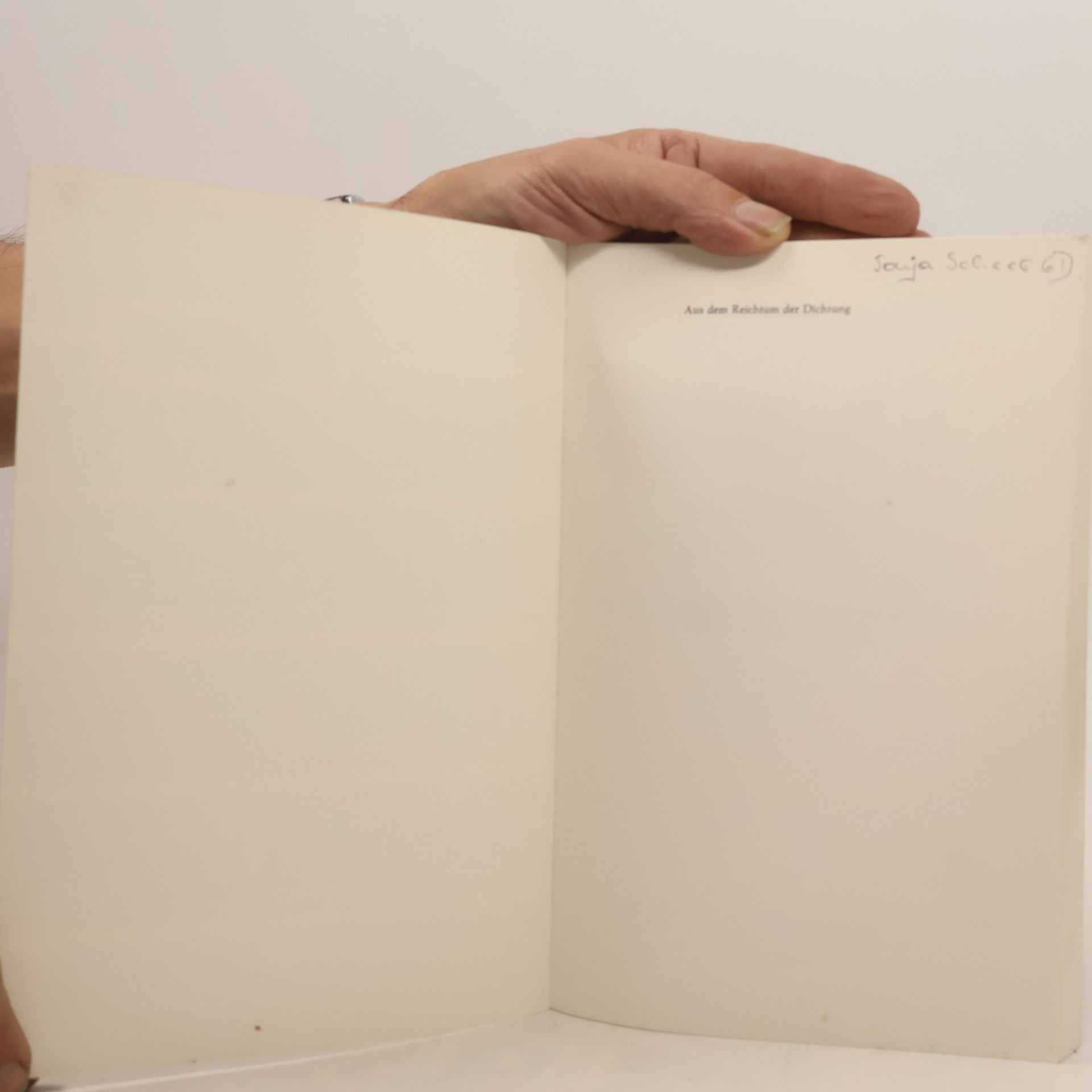 Wilhelm Sanz Aus dem Reichtum der Dichtung 3