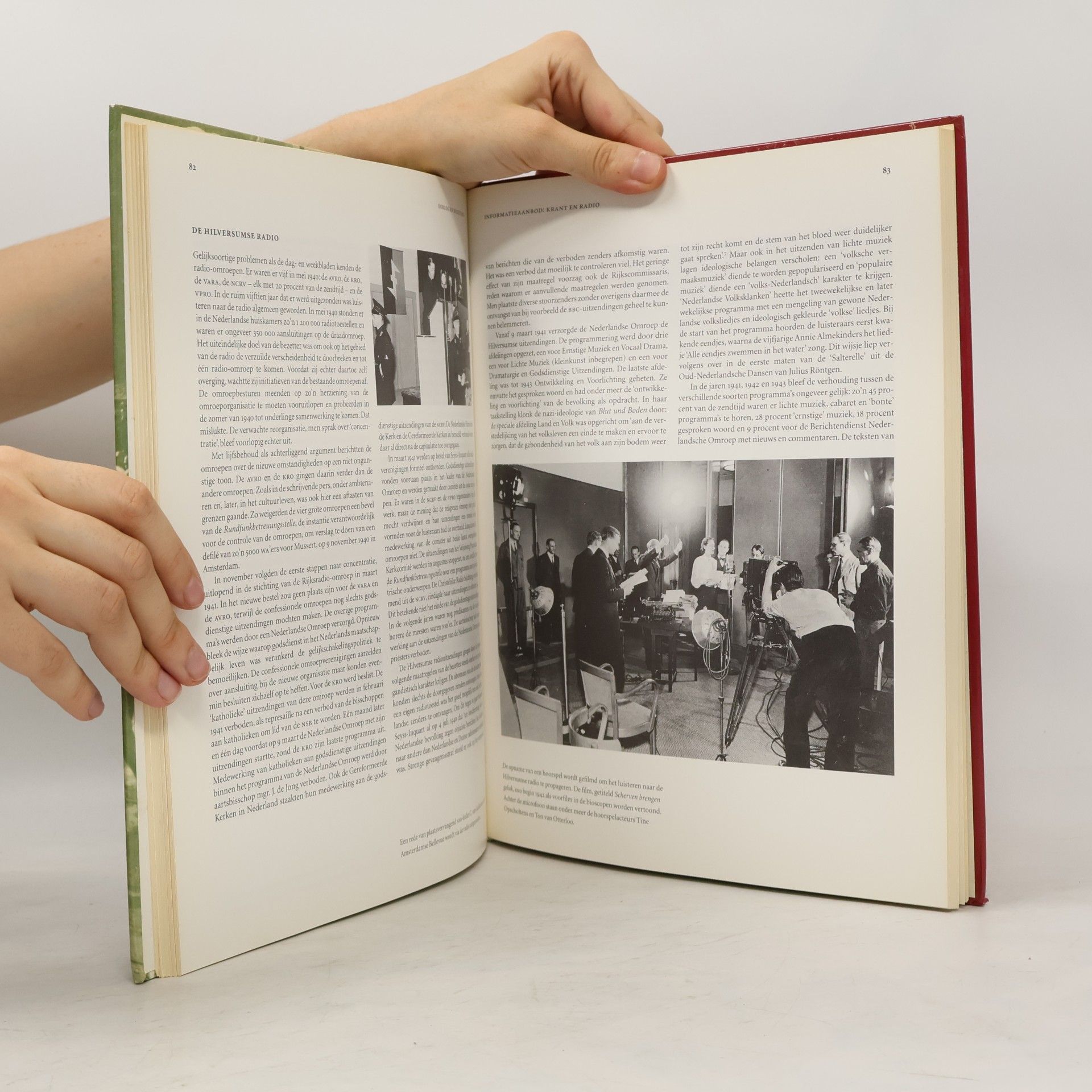 Jan van Miert Oorlog en bezetting: Nederland 1940-1945 in woord, beeld en geluid - Met authentieke geluidsopnamen op CD